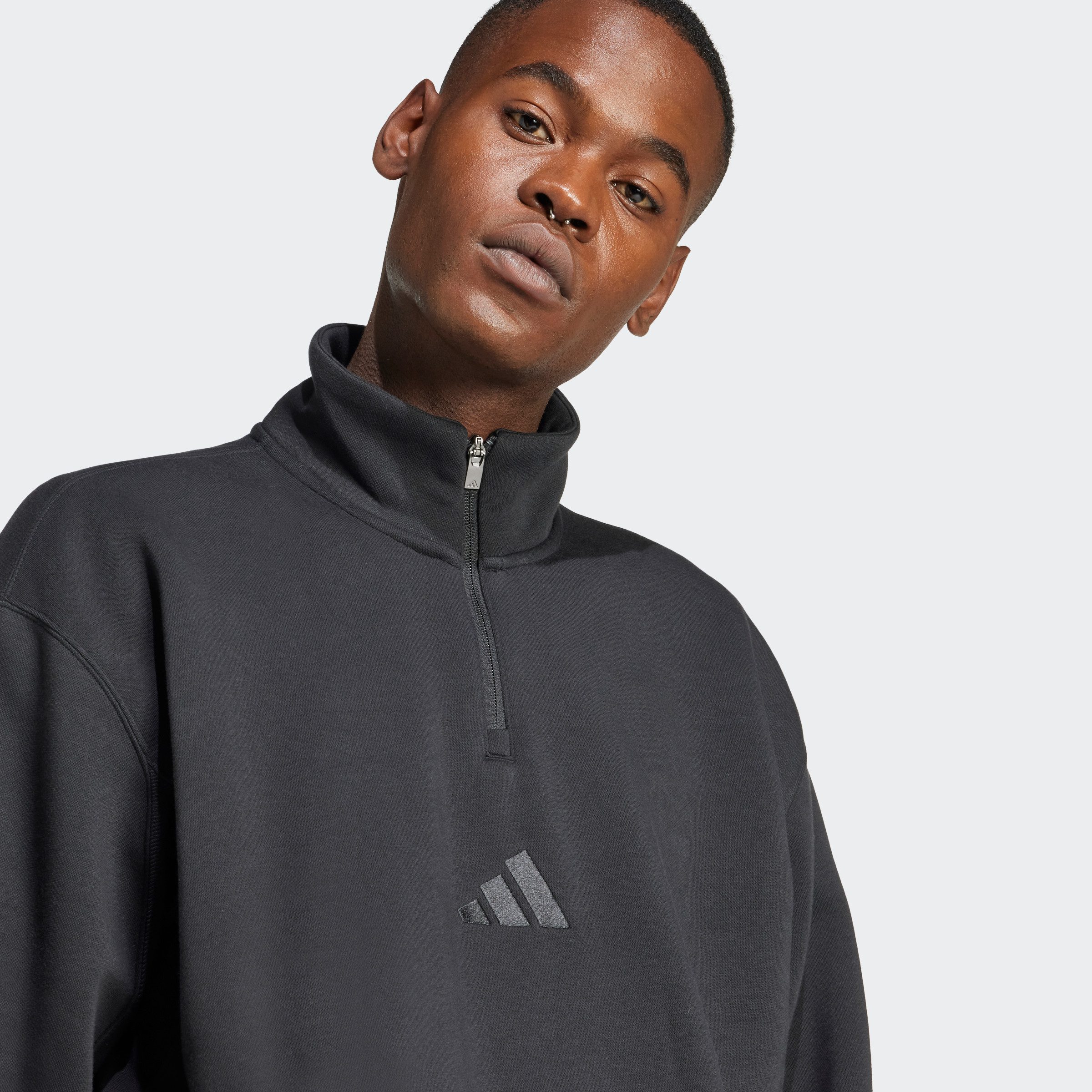 adidas Sportswear Sweatshirt M A SZN FL 1/4Z