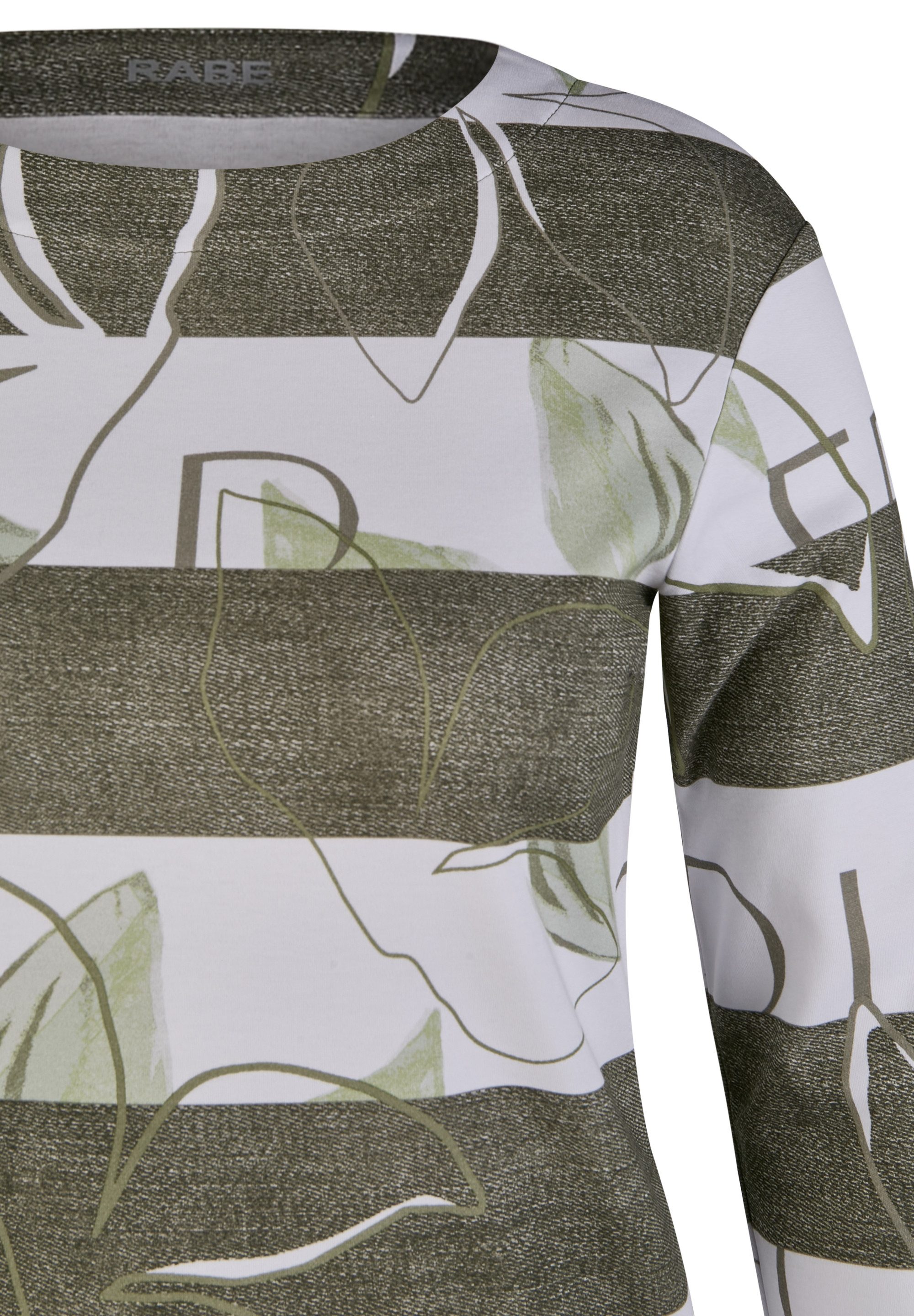 Rabe Shirt met 3/4 mouwen