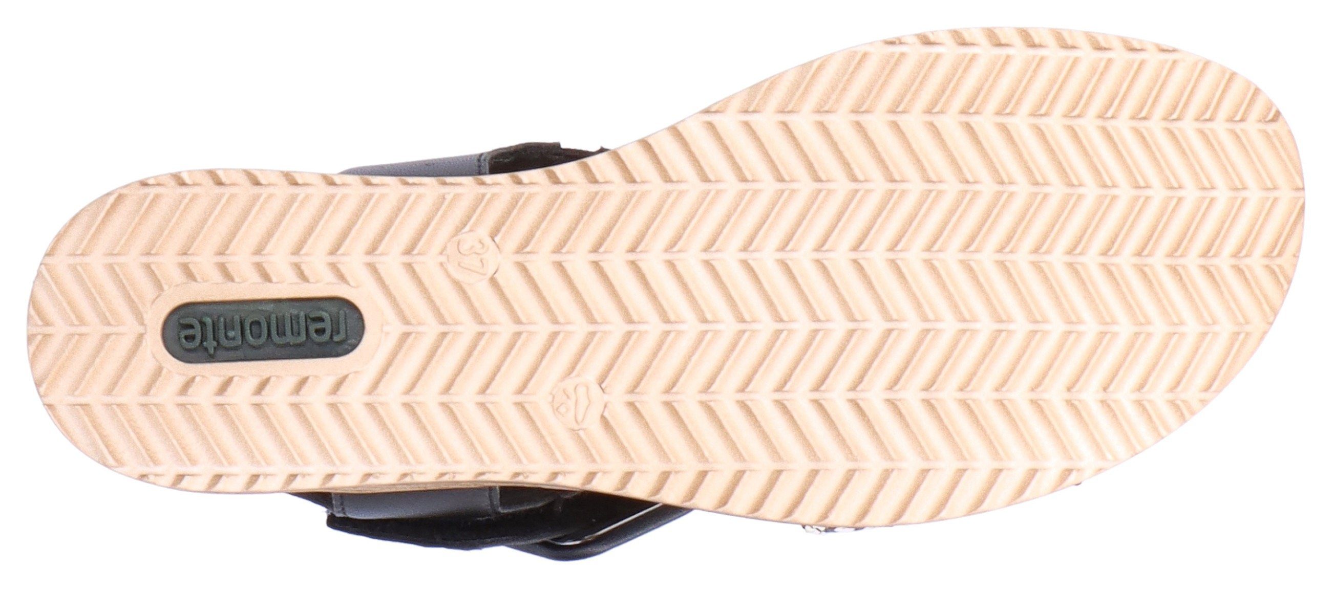 Remonte Sandaaltjes ELLE-Collection , zomerschoen, sandaal, comfortschoen met klittenband onder de siergesp
