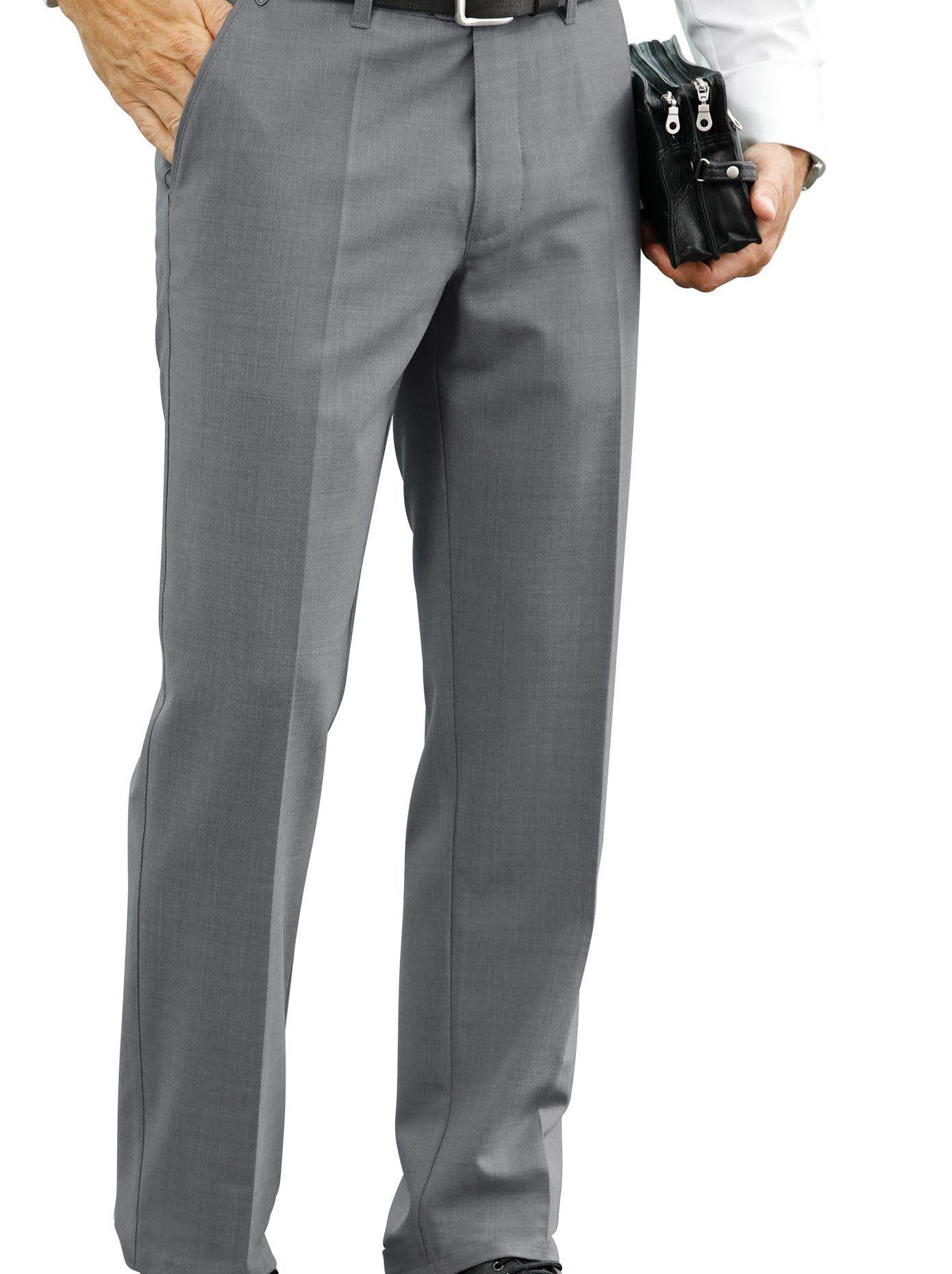 OTTO Geweven broek heren chino's maat 48 grijs