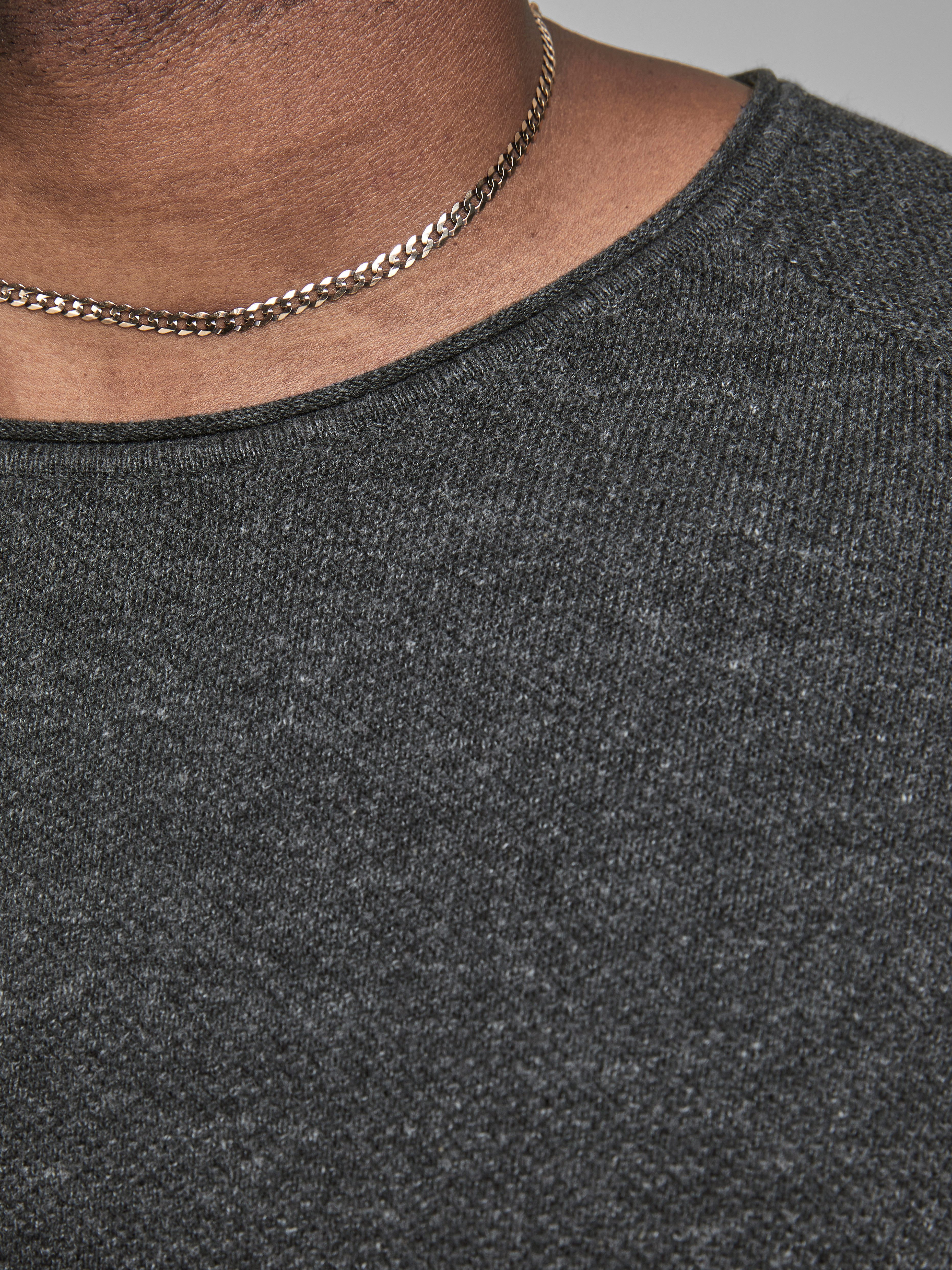 Jack & Jones PlusSize Trui met ronde hals JJEHILL KNIT CREW NECK NOOS PLS