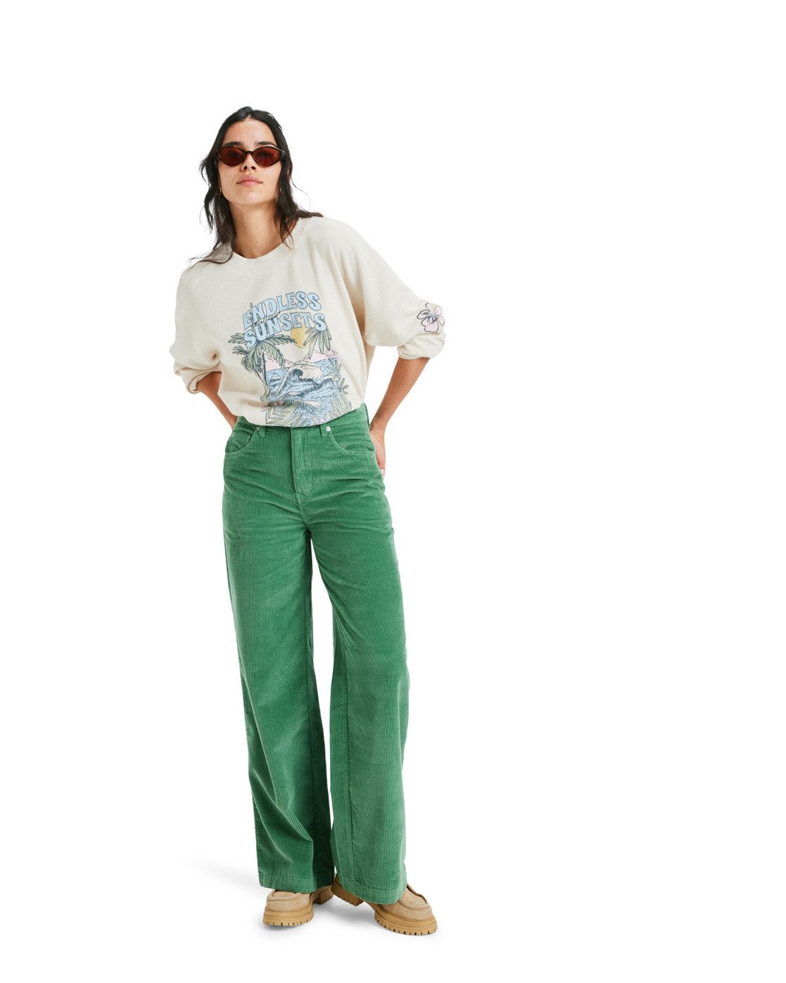 Roxy Stoffen broek Surf On Cloud Cord