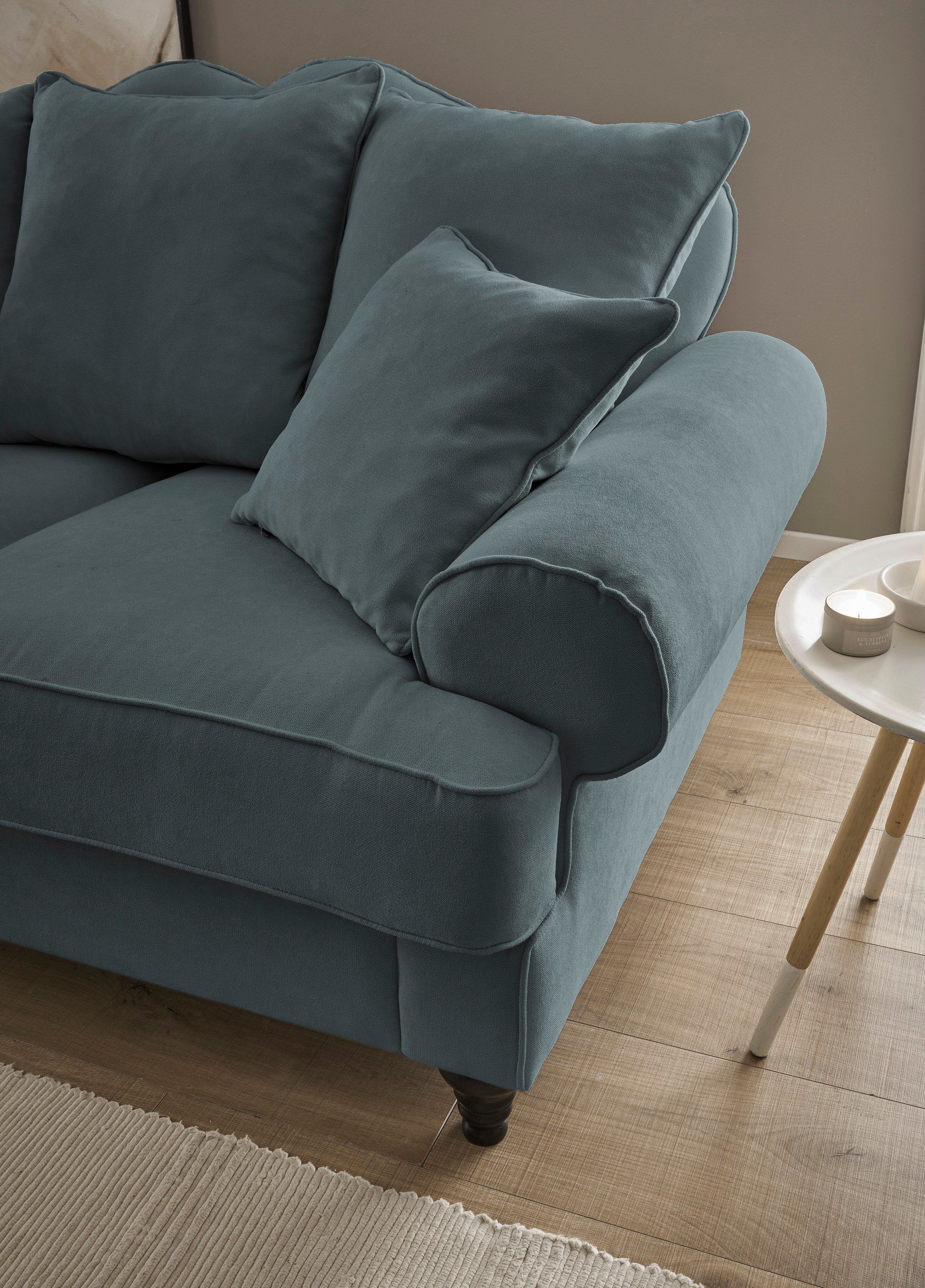 Home affaire 3-zitsbank Westminster met binnenveringsinterieur