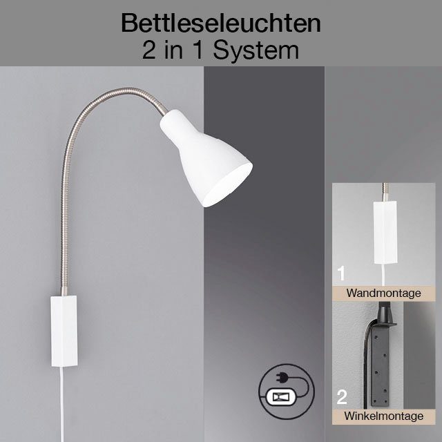 Honsel Leuchten Wandlamp Lolland (1 stuk)