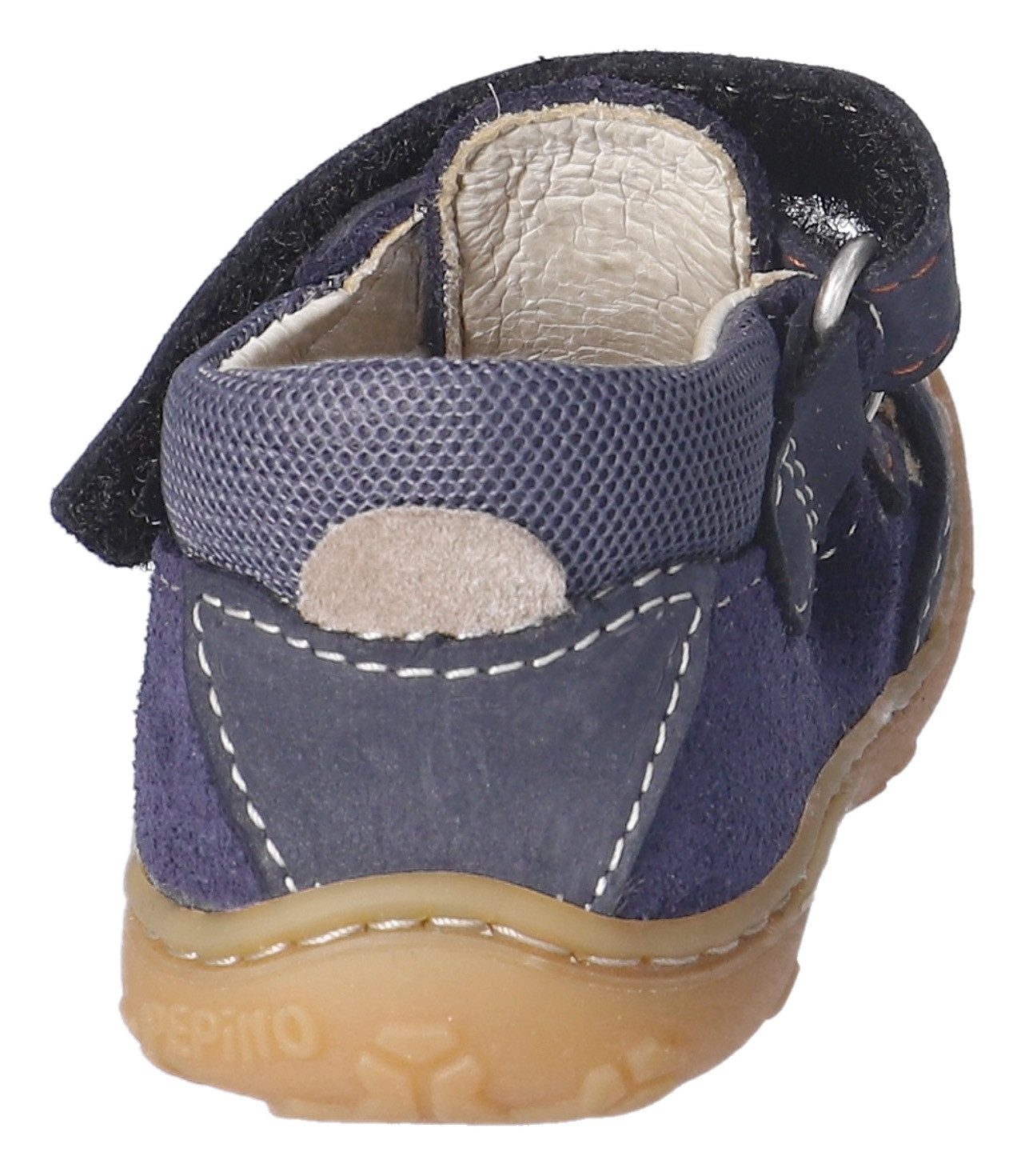 PEPINO by RICOSTA Babyschoentjes Ebi WMS: gemiddeld , klittenbandschoen, leren binnenzool, maat sjabloon te downloaden