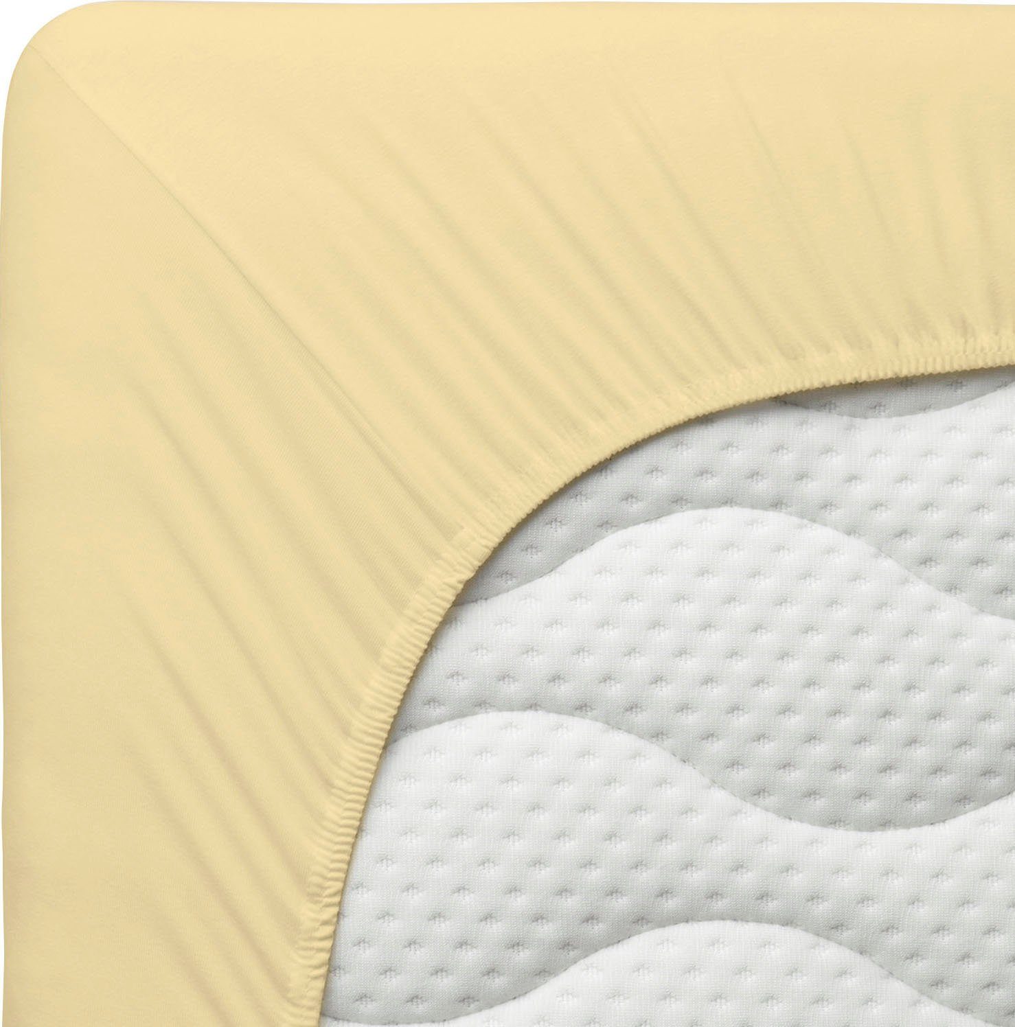 Schlafgut Hoeslaken Premium Zero Waste verpakking, PREMIUM kwaliteit (1 stuk)