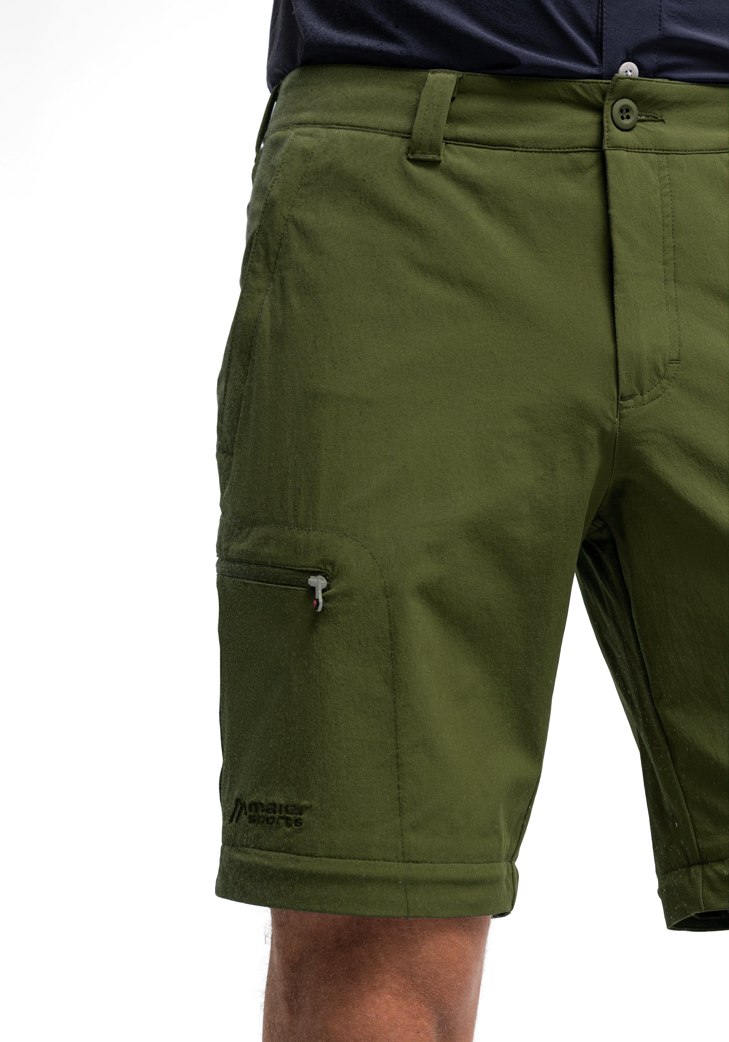 Maier Sports Functionele broek TAJO Heren wandelbroek, afritsbare outdoorbroek, 4 zakken, regular fit
