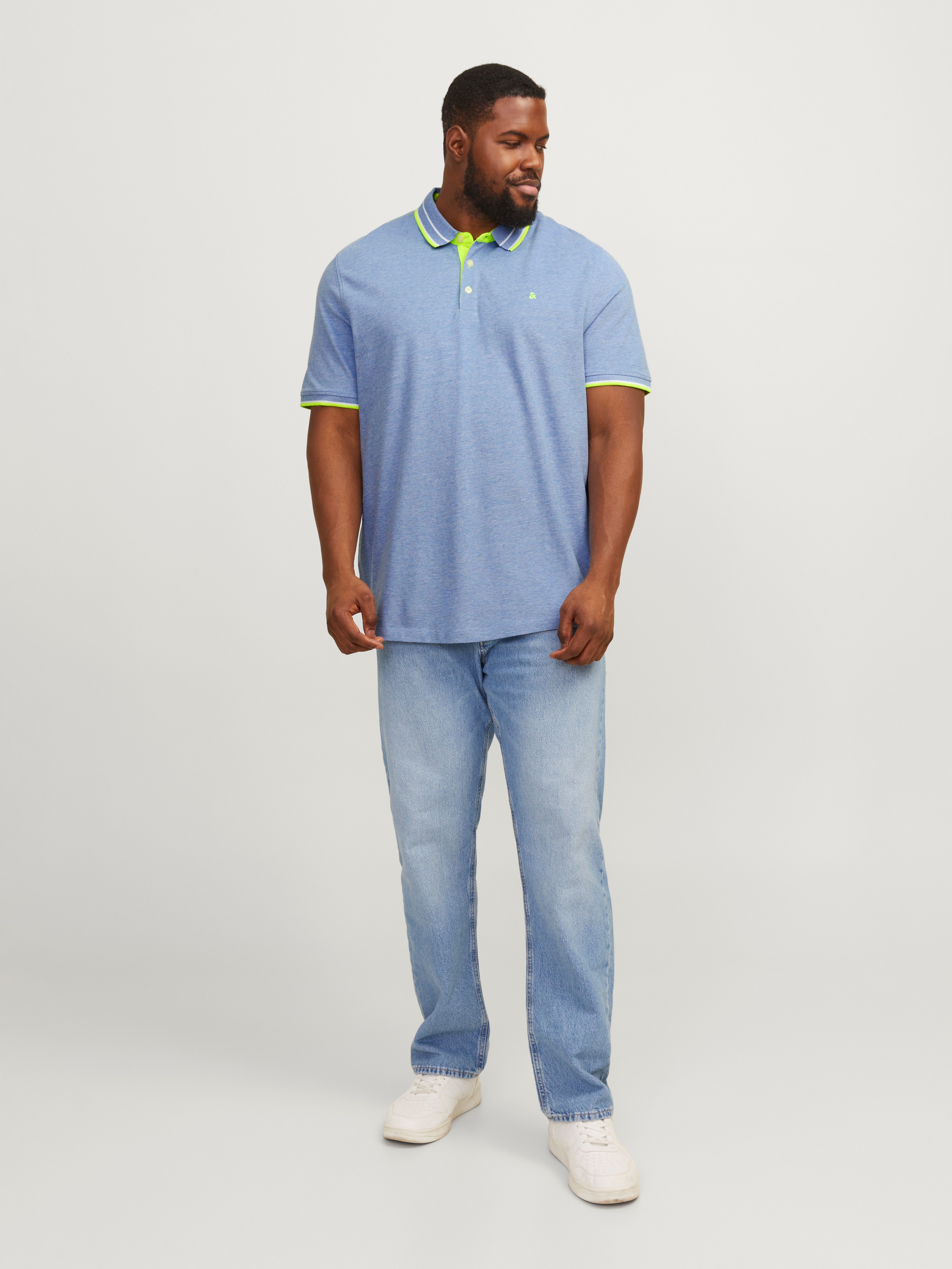 Jack & Jones PlusSize Poloshirt JJEPAULOS POLO SS NOOS PLS