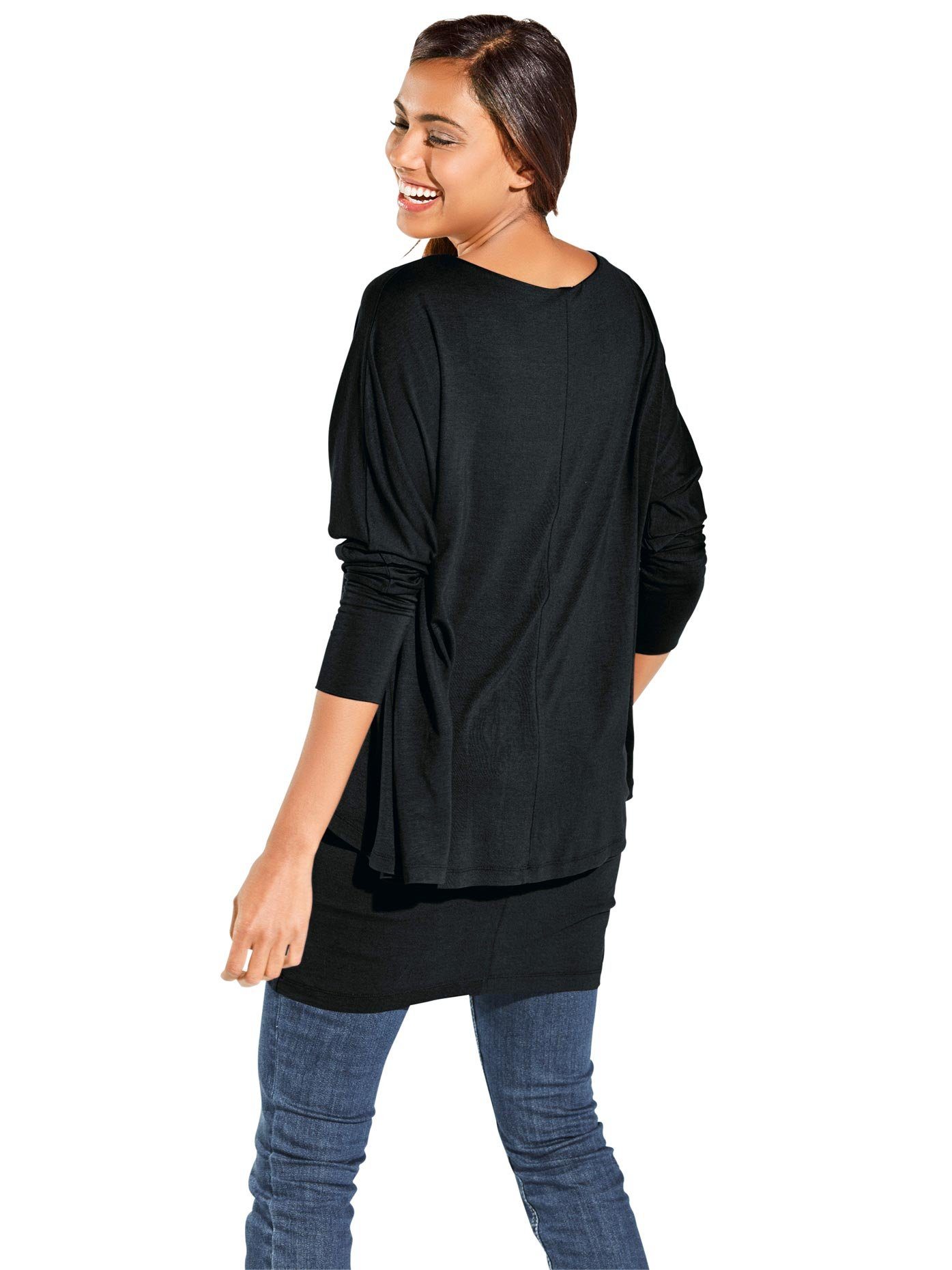 heine Shirt met ronde hals (1-delig)
