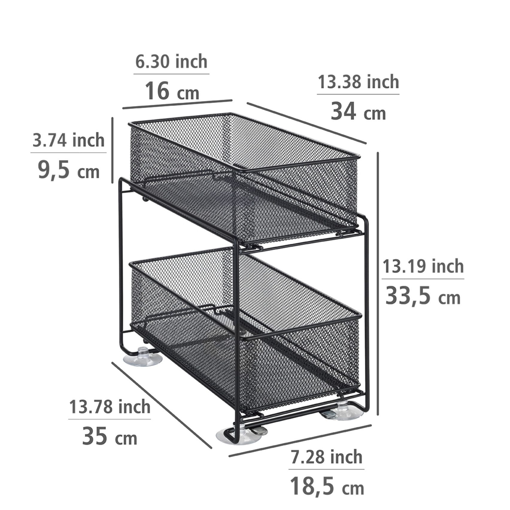 WENKO Keukenrek Model Gioma (1 stuk)