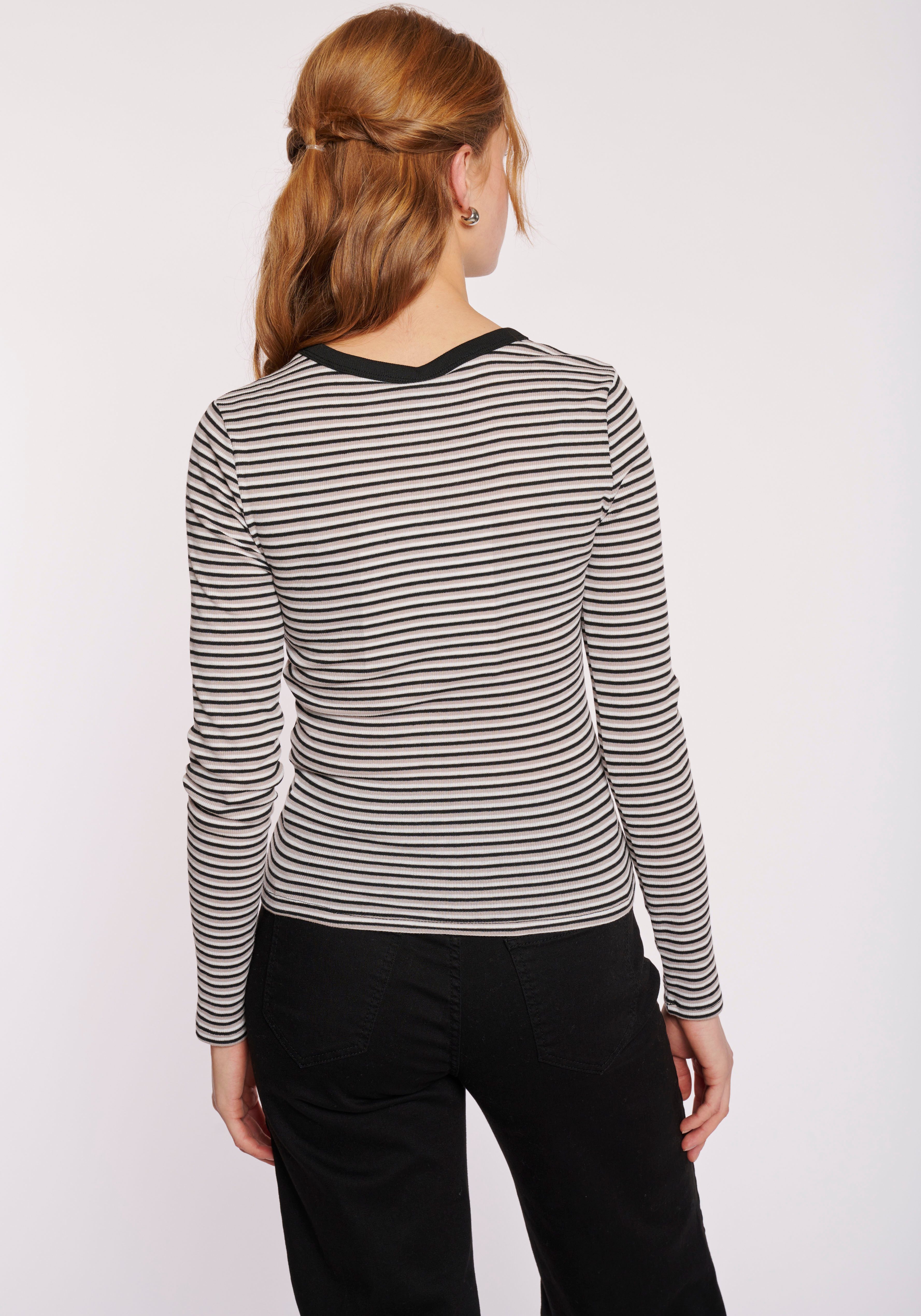HaILYS Shirt met lange mouwen LS C TP Co44rry