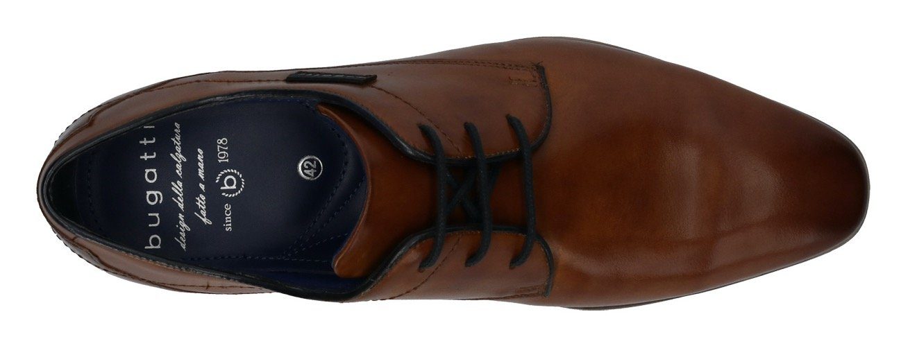 Bugatti Veterschoenen in used-look, vrijetijdsschoen, lage schoen, veterschoen