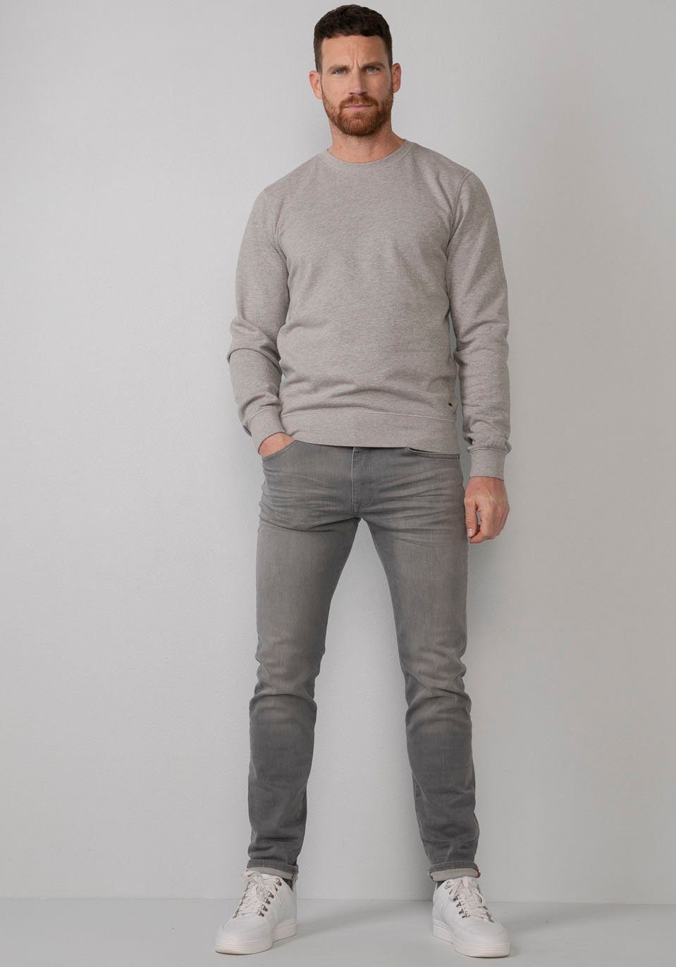 Petrol Industries Sweatshirt met een ronde hals