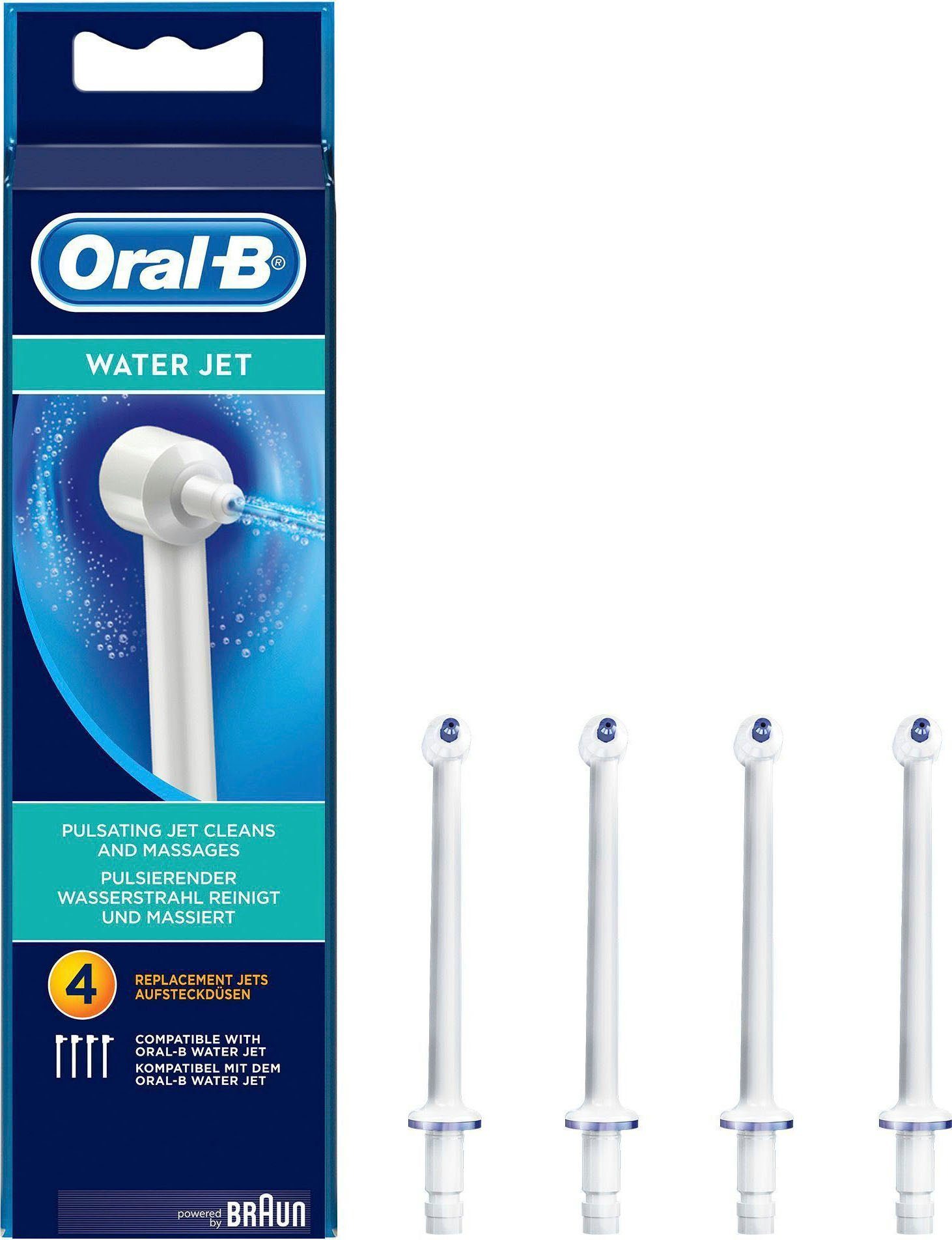 Oral B Opzetborsteltjes Vervangende opzetspuitstukken WaterJet