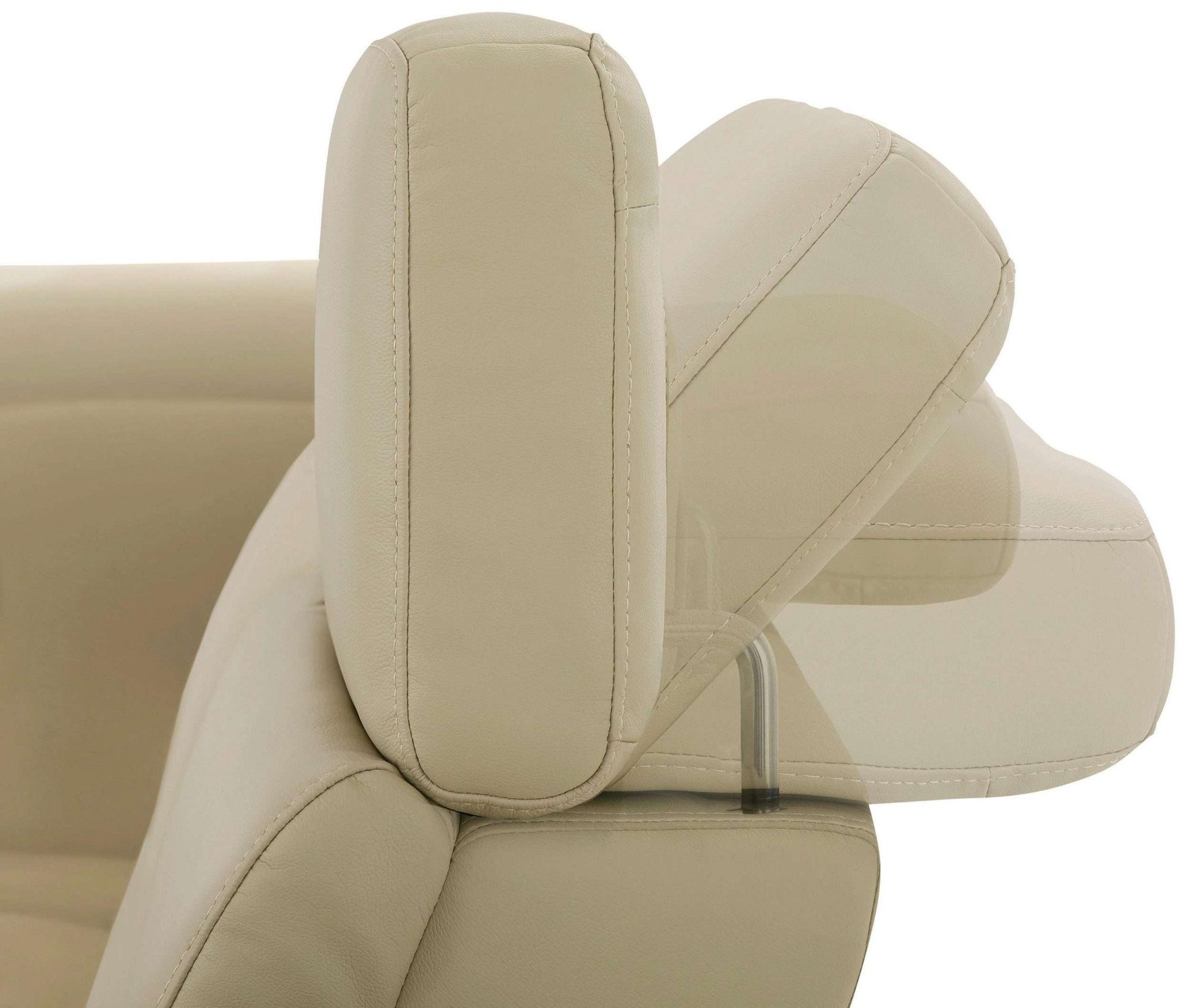 Home affaire Hoekbank Sentrano, L-vorm, 273 cm, man. of electr. relaxfunctie en usb/kopverstelling