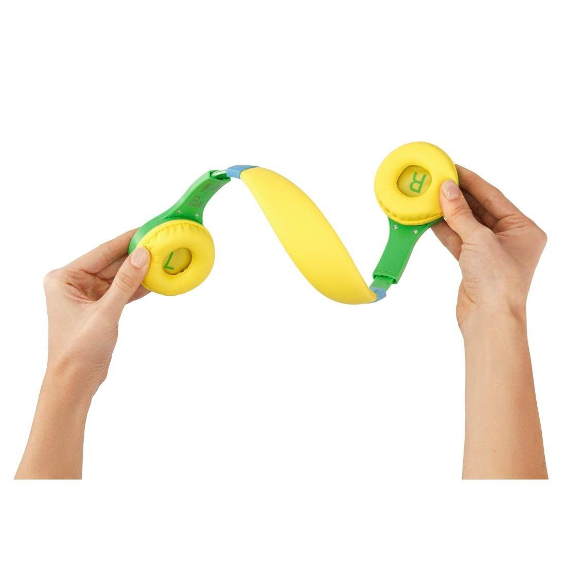 Hama Kinder koptelefoon Kindkoptelefoon met kabel (85 dB volume beperking, on-ear) Maat verstelbaar, geïntegreerde microfoon, Siri en Google Assistant