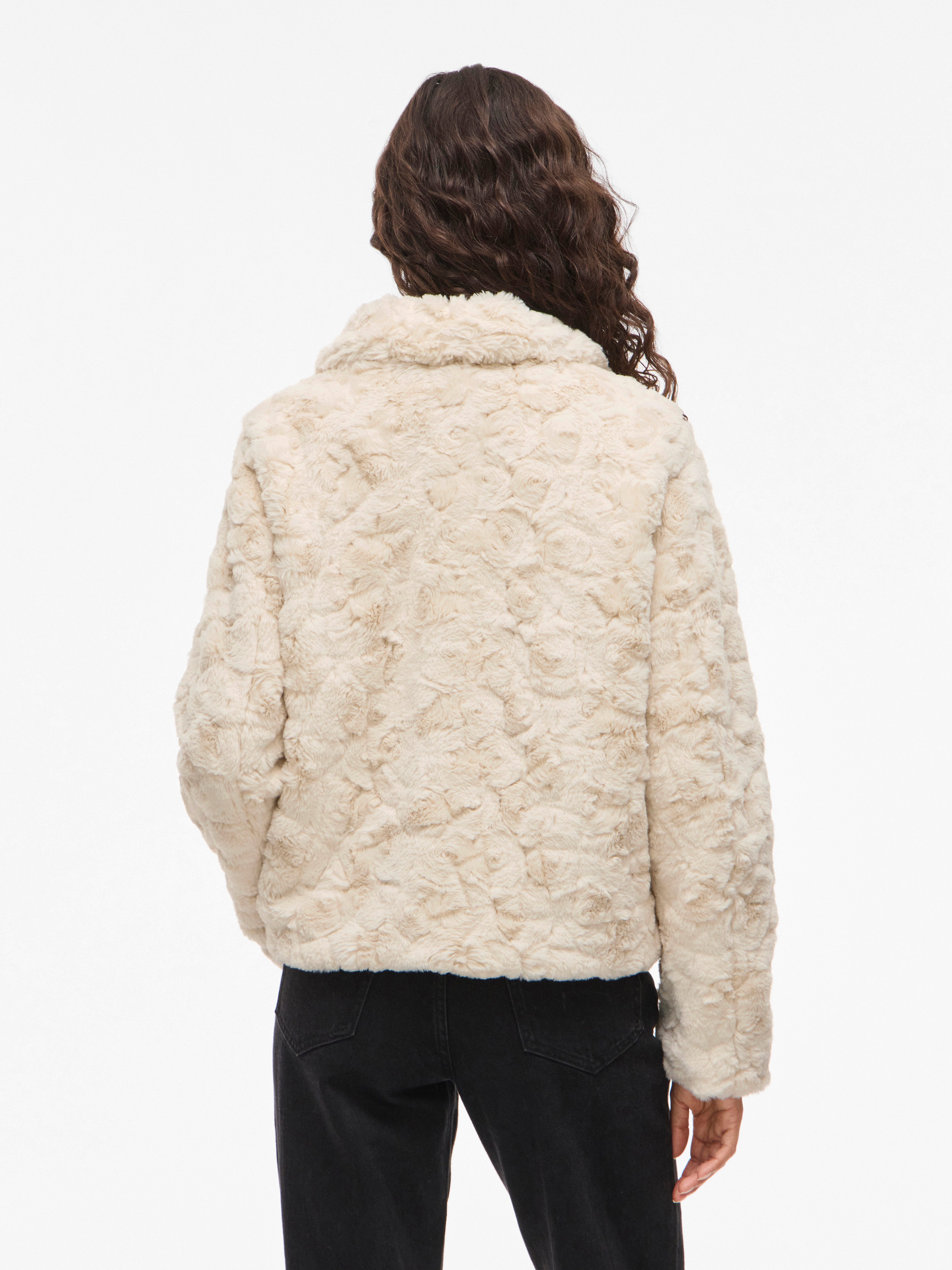 Vila Gewatteerde jas VIDORTE L/S JACKET/PB