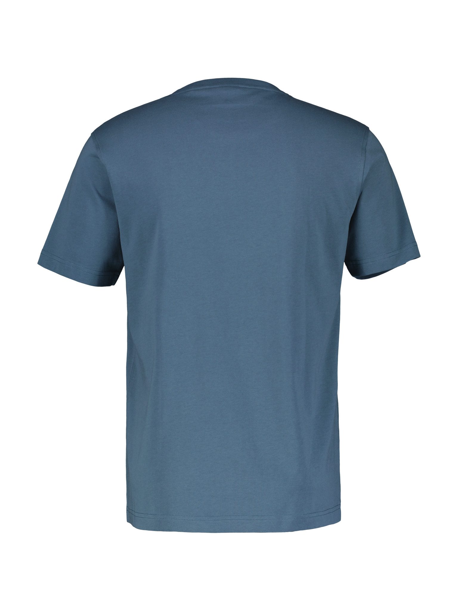 Lerros T-shirt Logo in reliëf op de borst