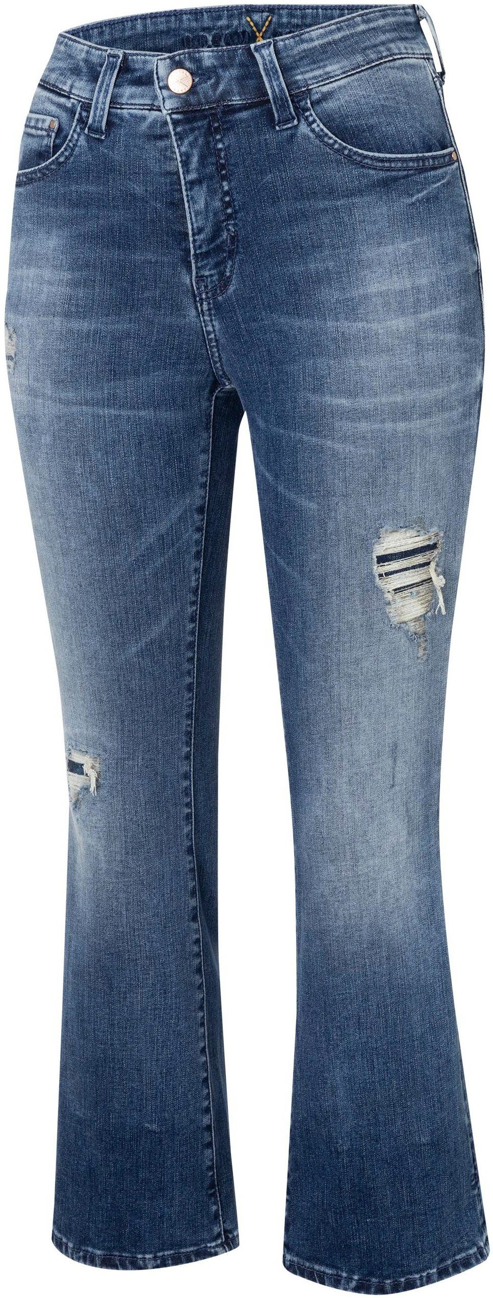 MAC 3/4 jeans Dream Kick Modieus verkorte en licht uitlopende zoom