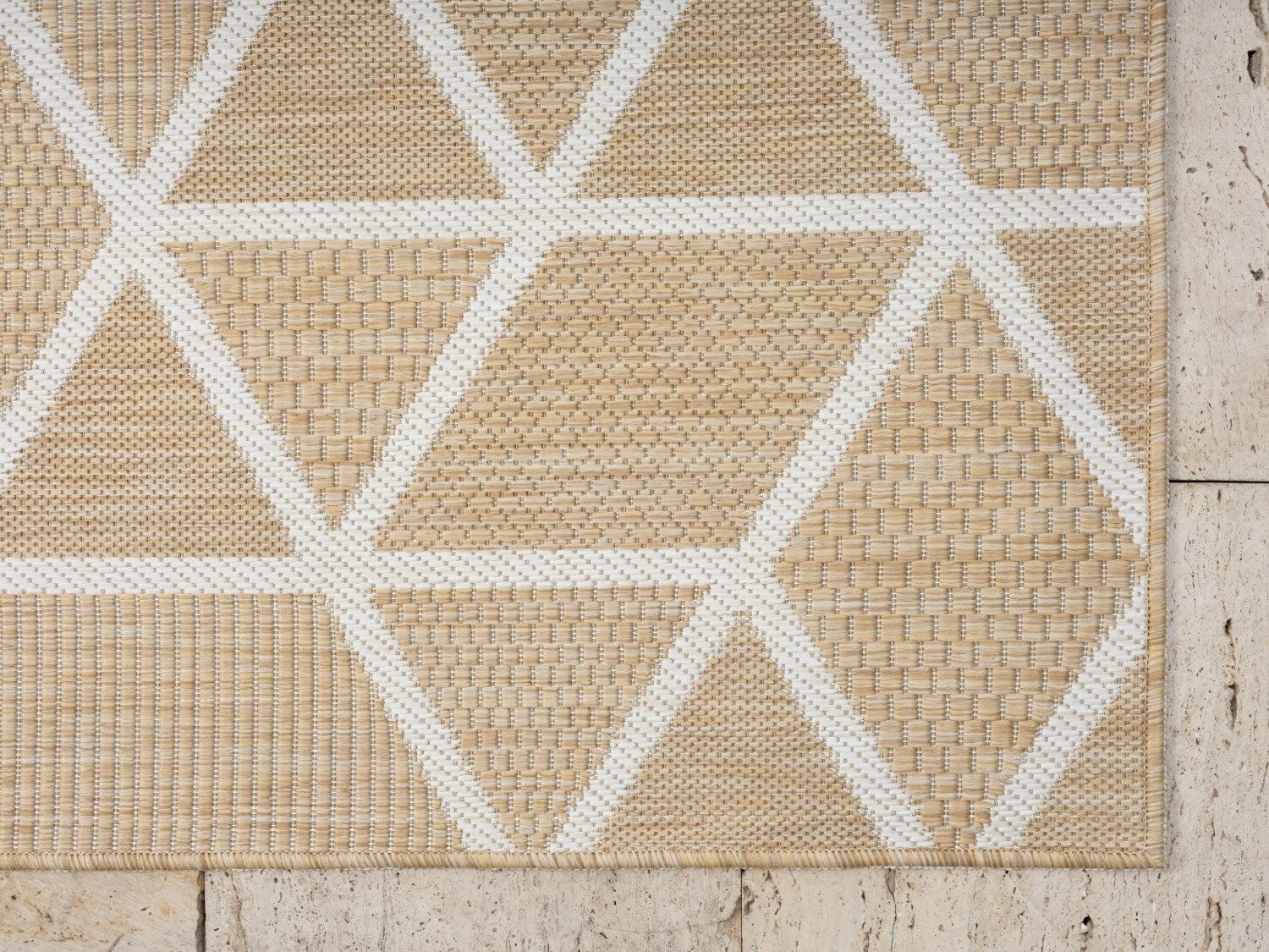 Myflair Möbel & Accessoires Vloerkleed Miller voorraadopruiming Omkeerbaar tapijt, modern ontwerp, geschikt voor buiten, balkon, terras