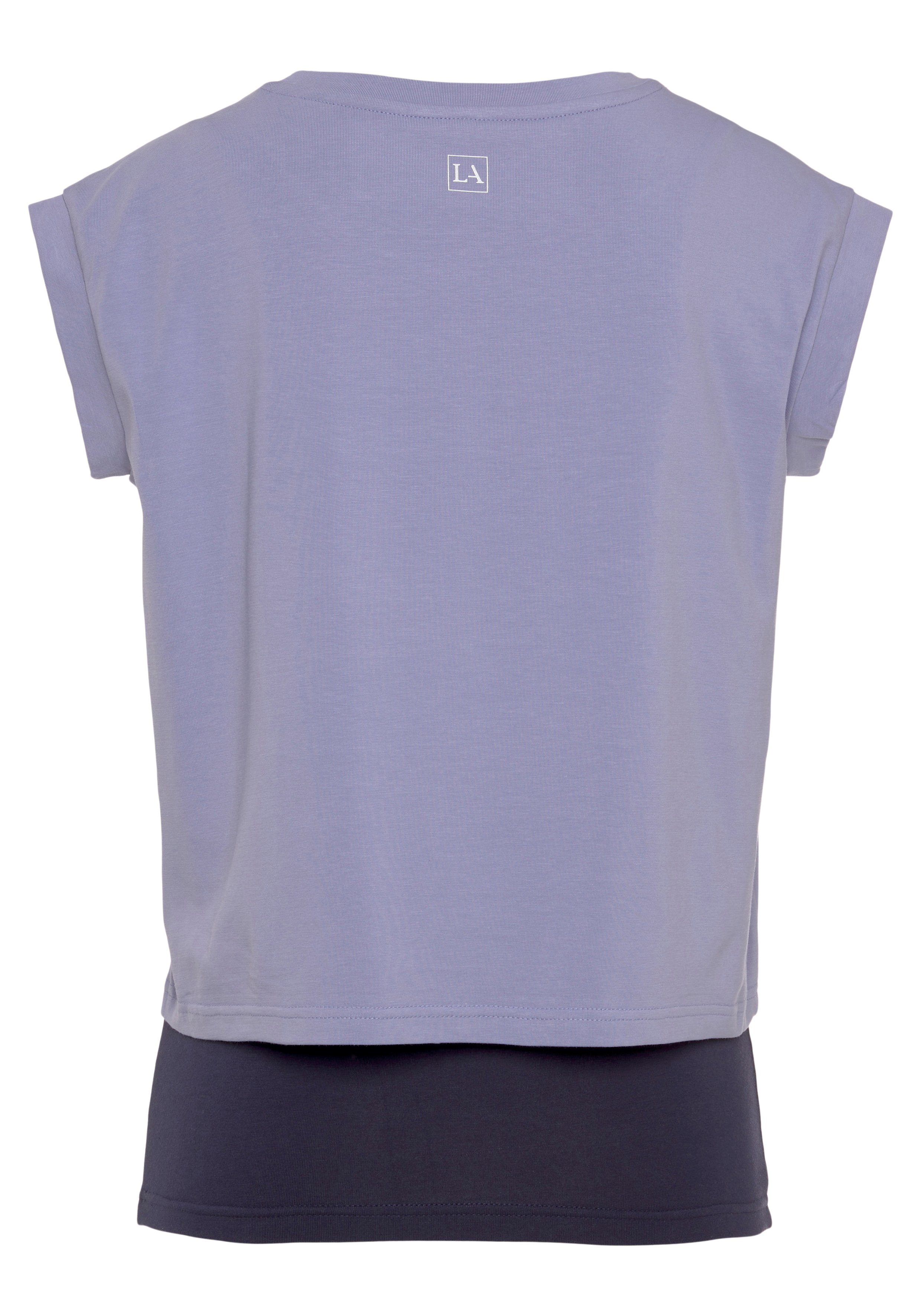 active by Lascana 2-in-1-shirt -Sportshirt