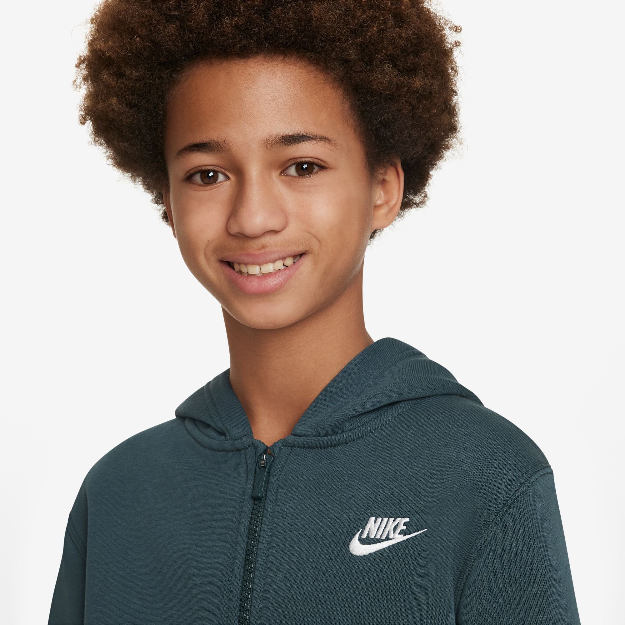 Nike Sportswear Trainingspak CLUB FLEECE BIG KIDS' FULL-ZIP TRACKSUIT