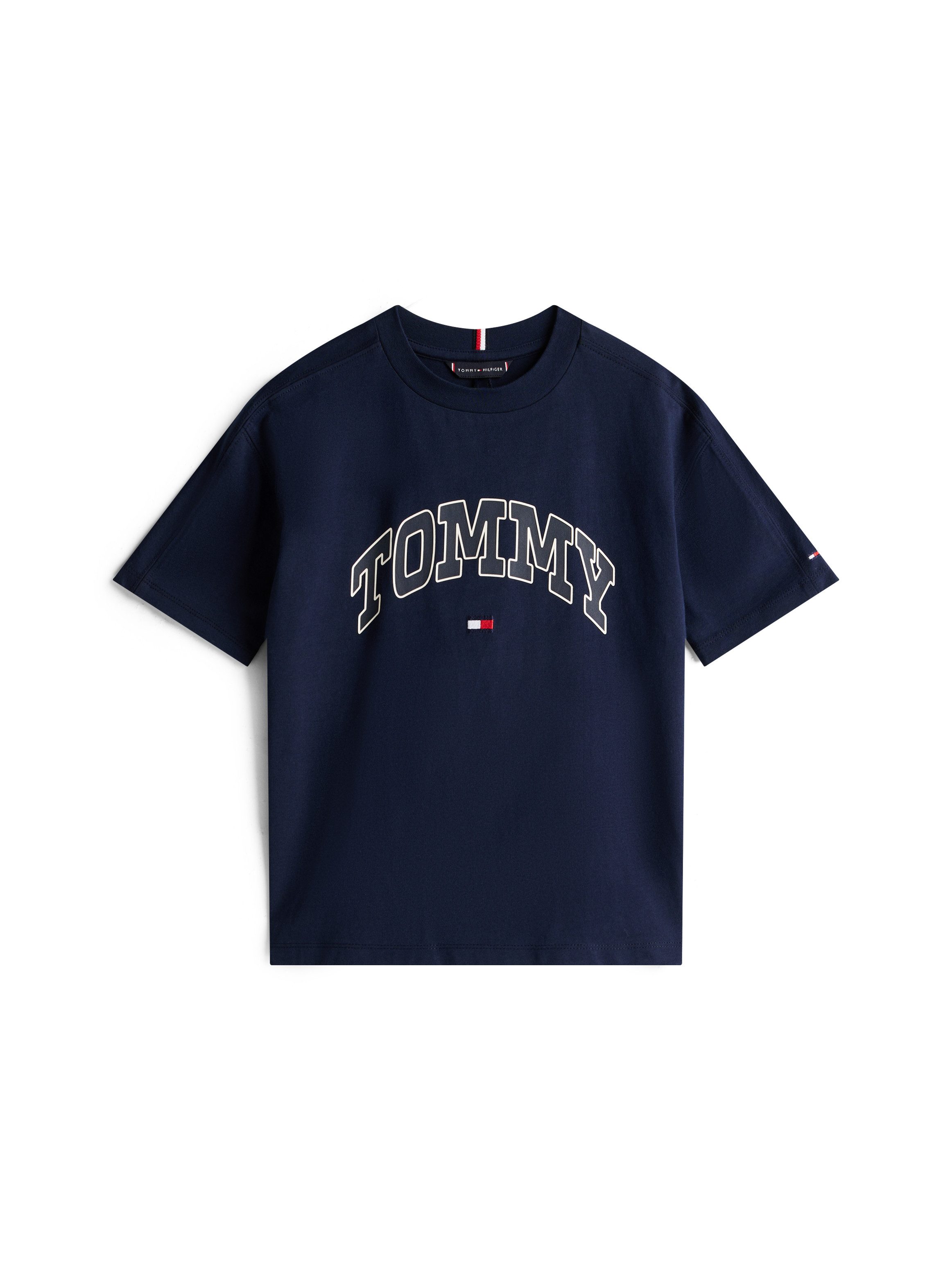 Tommy Hilfiger T-shirt VARSITY RAISED PRINT TEE SS