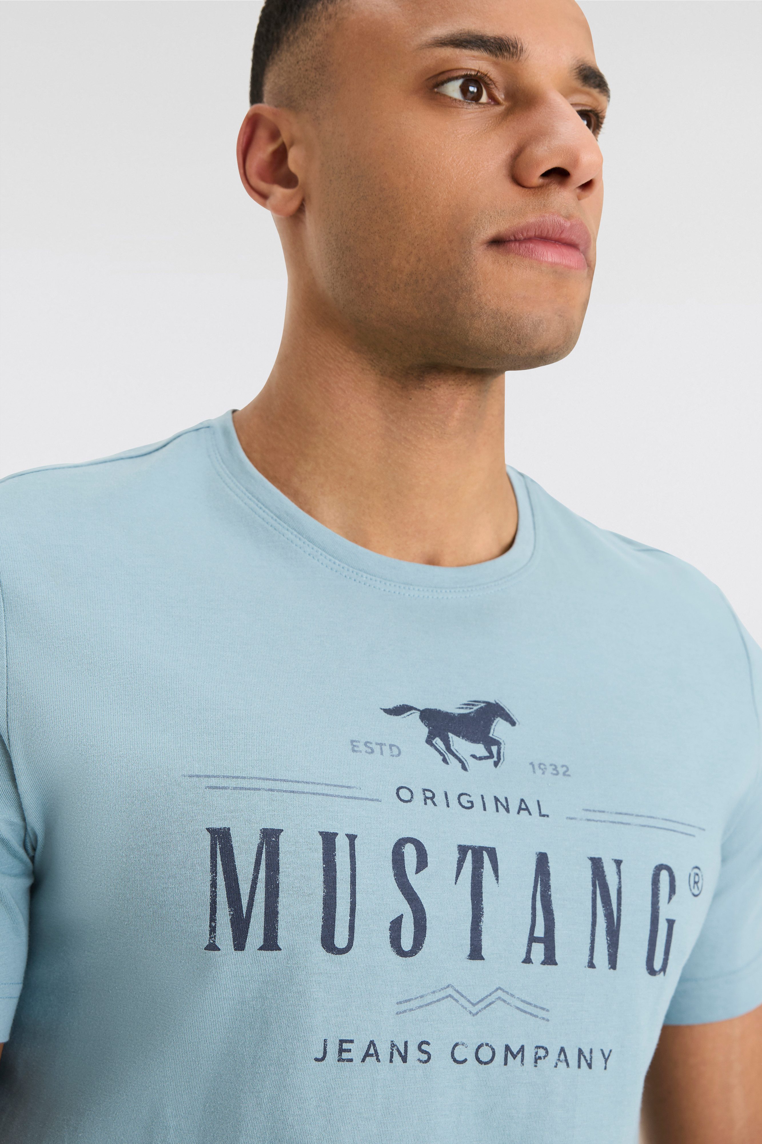 MUSTANG T-shirt Style Alex C Print