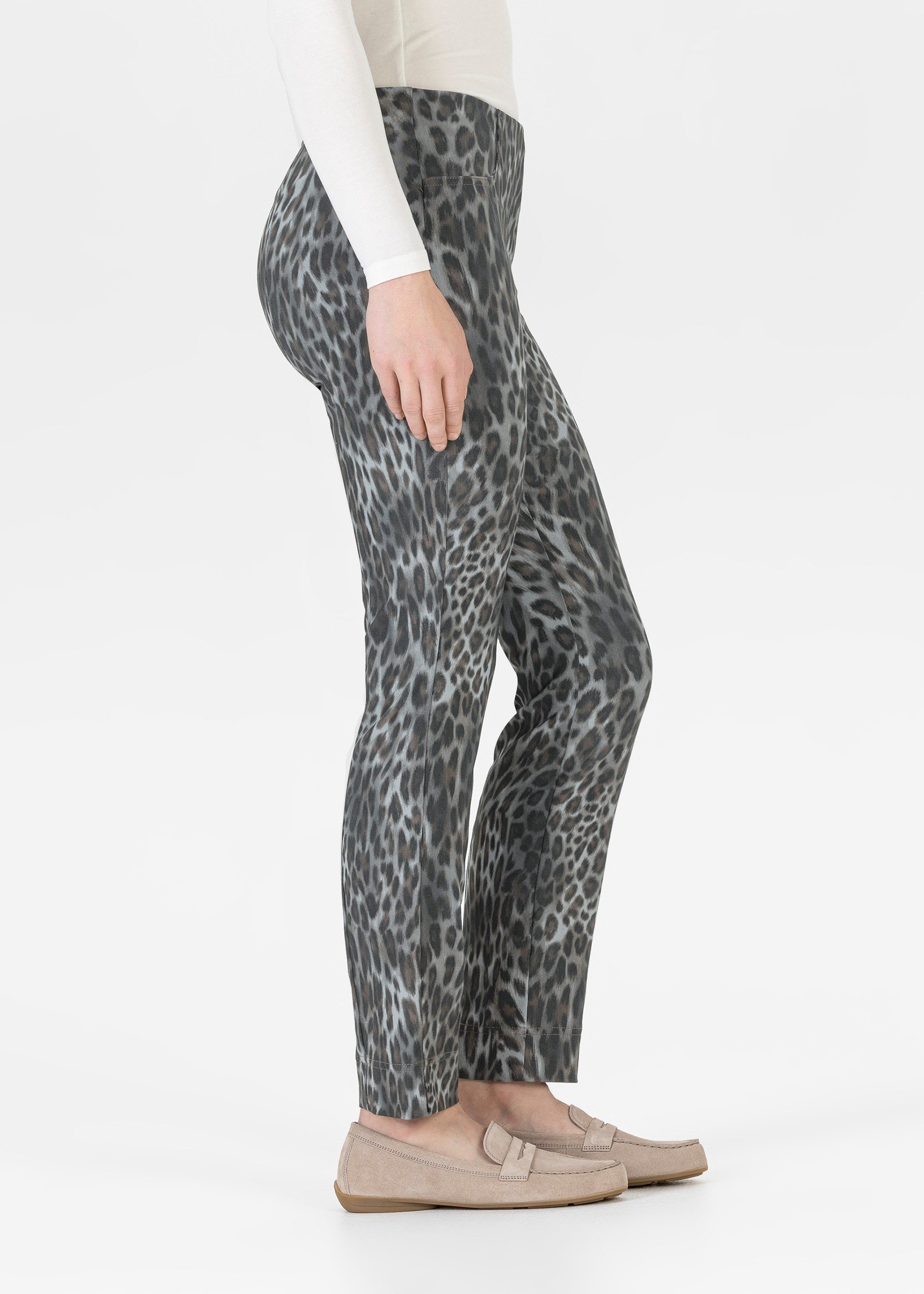 Stehmann 7/8 broek Loli smal gesneden, middelhoge taille