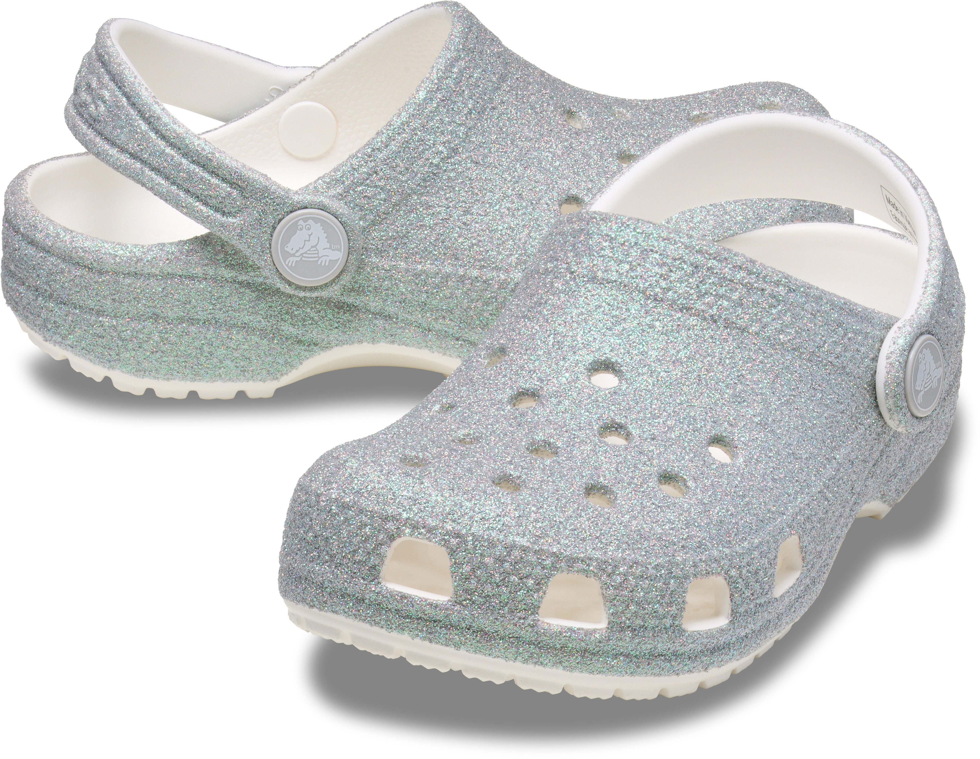 Crocs Clogs Classic Iridescent Glitter