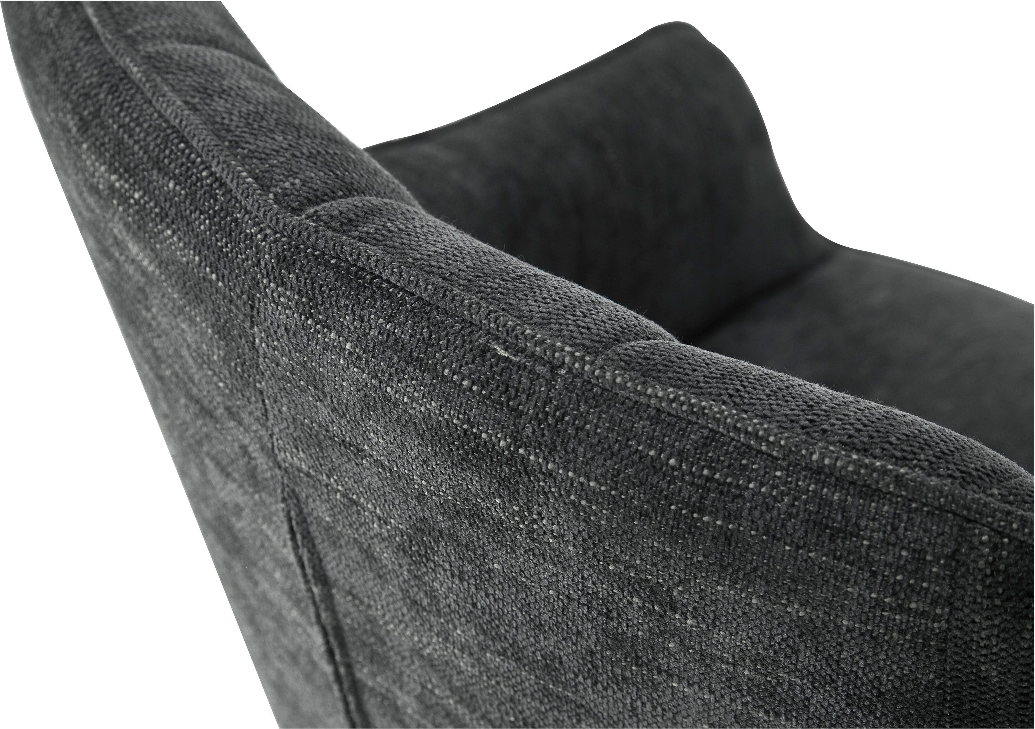 MCA furniture Eetkamerstoel Sassello Stoel 180º draaibaar met nivellering, bekleding, belastbaar tot 120 kg (set, 2 stuks)