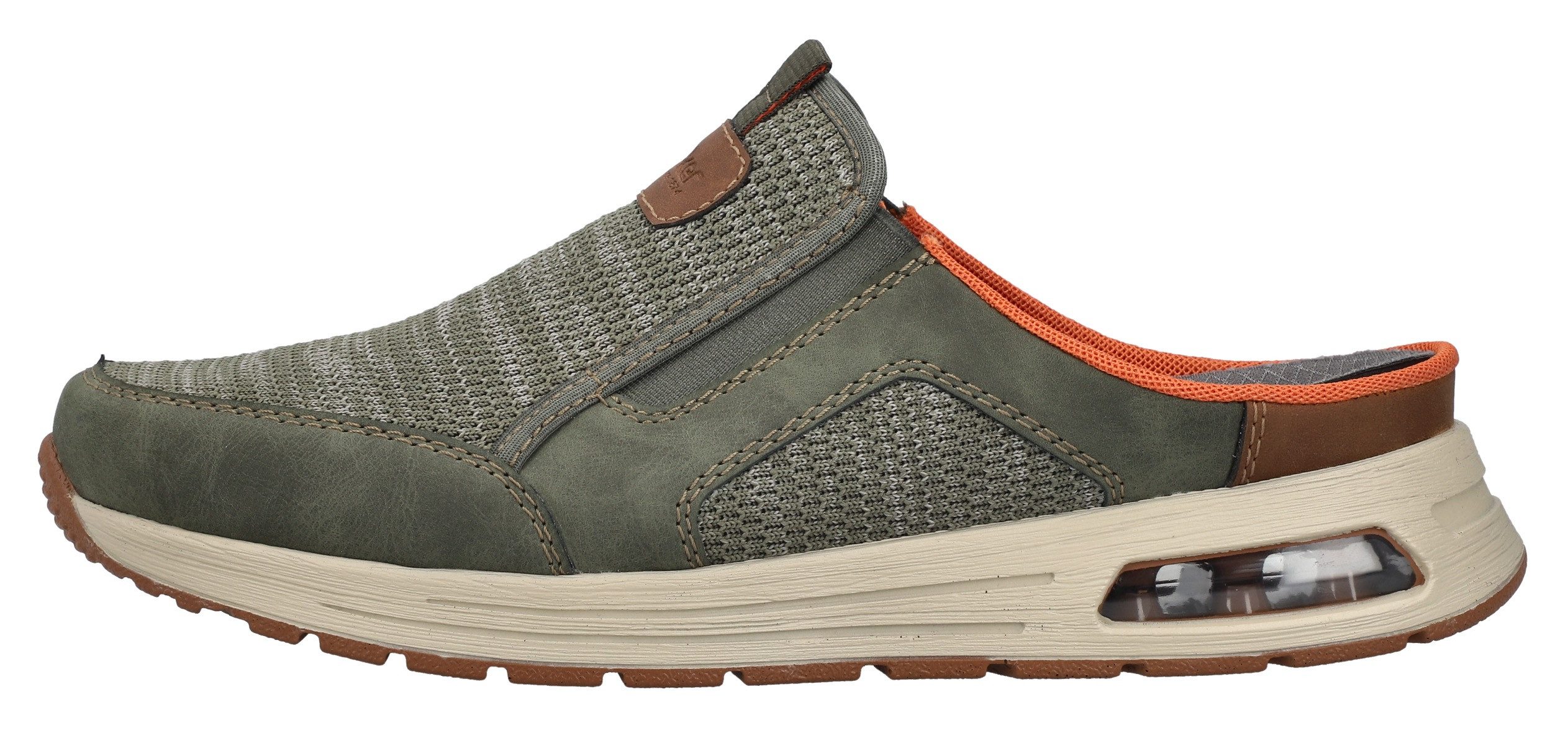 Rieker Clogs , zomer schoen, strand schoen, huisschoen met zij-elastische inzetten