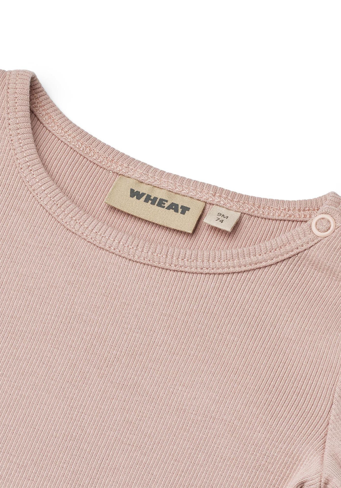 WHEAT Shirt met lange mouwen Rib T-Shirt L/S Ida