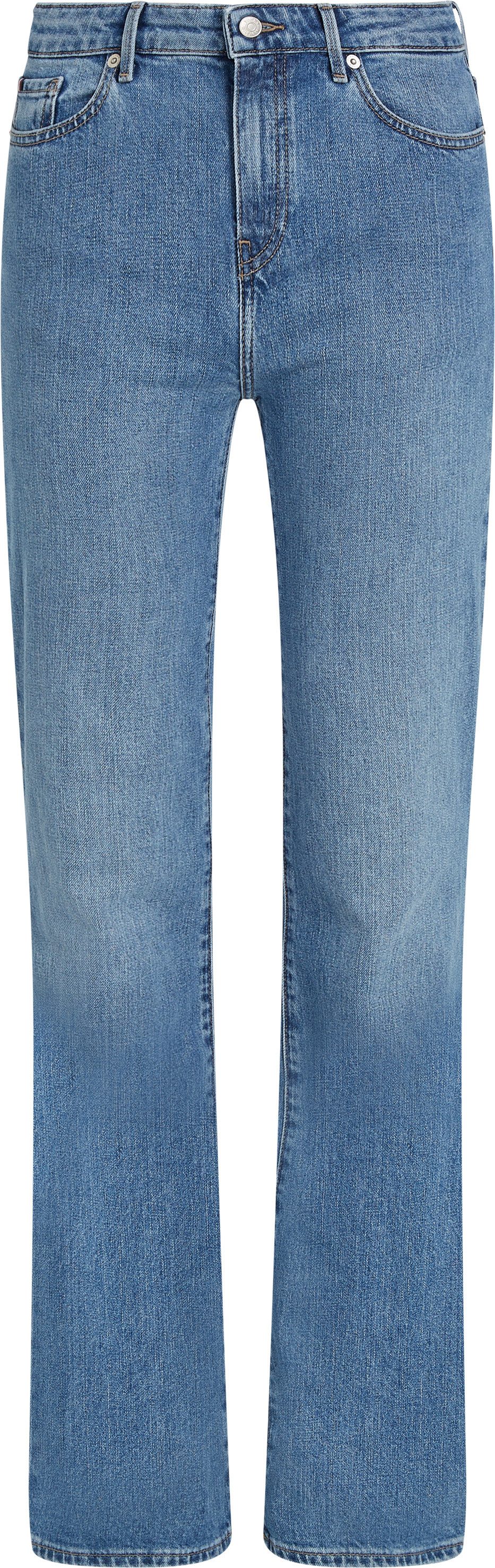 Tommy Hilfiger Bootcut jeans BOOTCUT REGULAR WAIST gemiddelde normale taillehoogte, met persplooien, met studs