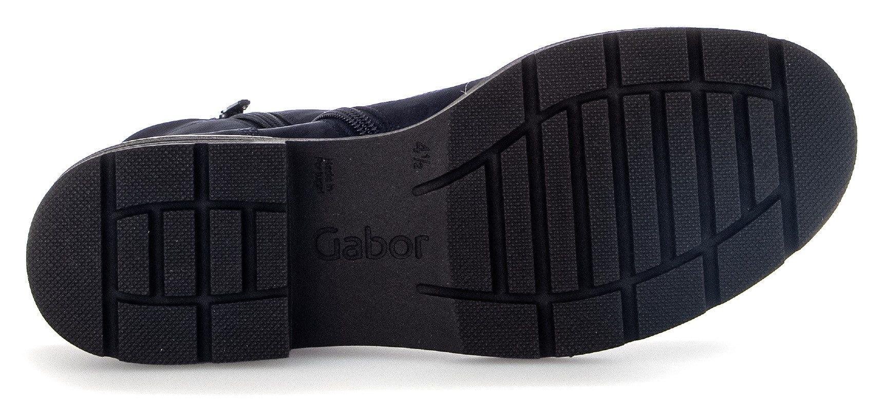 Gabor Veterschoenen blokhak, veterschoen, praktische binnenrits