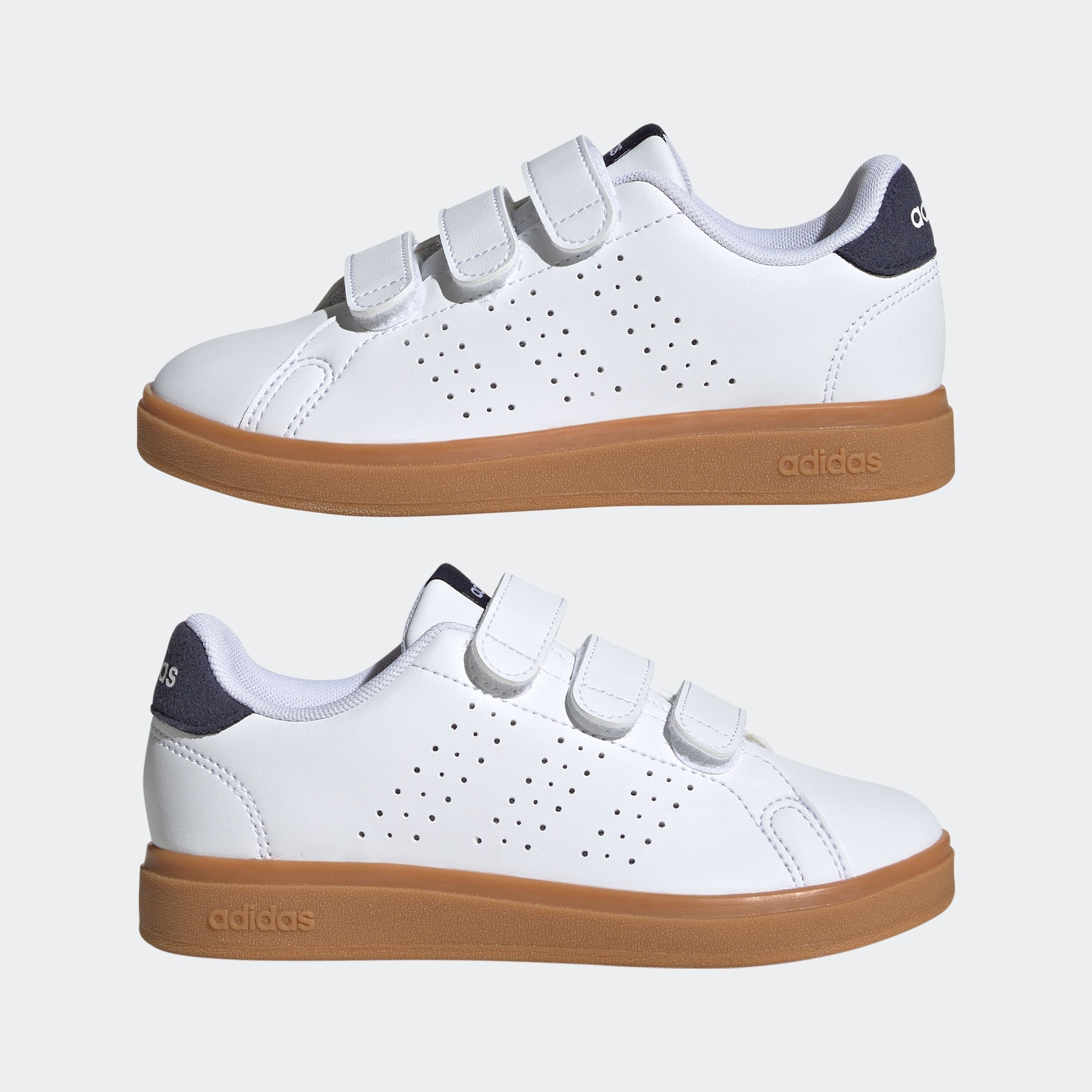 adidas Sportswear Klittenbandschoenen ADVANTAGE BASE 2.0 KIDS Ontwerp in de sporen van de adidas Stan Smith