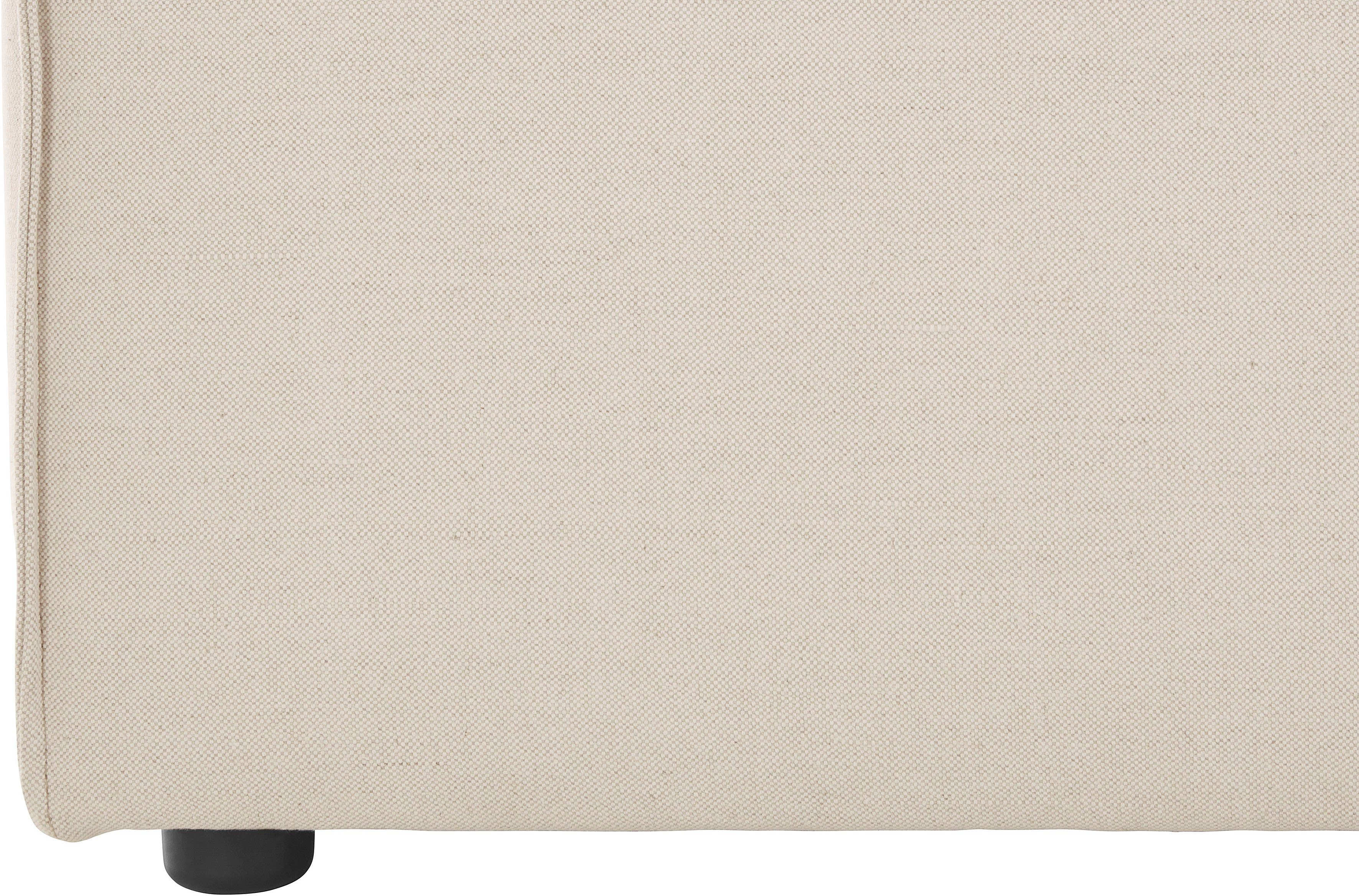 andas Ottomane Nöre korte lounge-module - zelf samenstellen, breedte 138 cm, diepte 128 cm