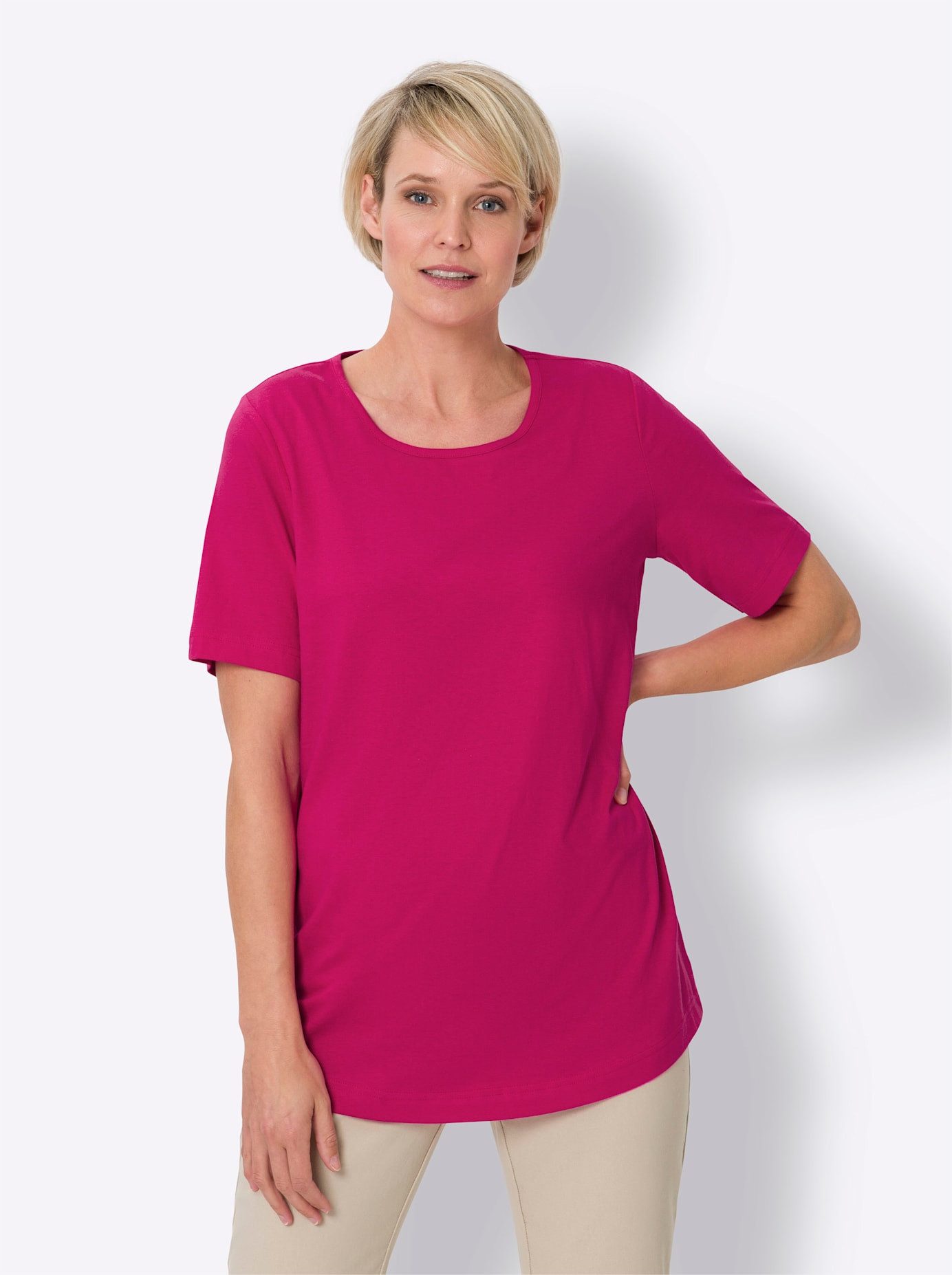 Classic Basics Lang shirt Set van 2 shirts (2-delig)