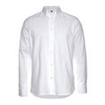 tommy hilfiger overhemd met lange mouwen natural soft poplin rf shirt wit