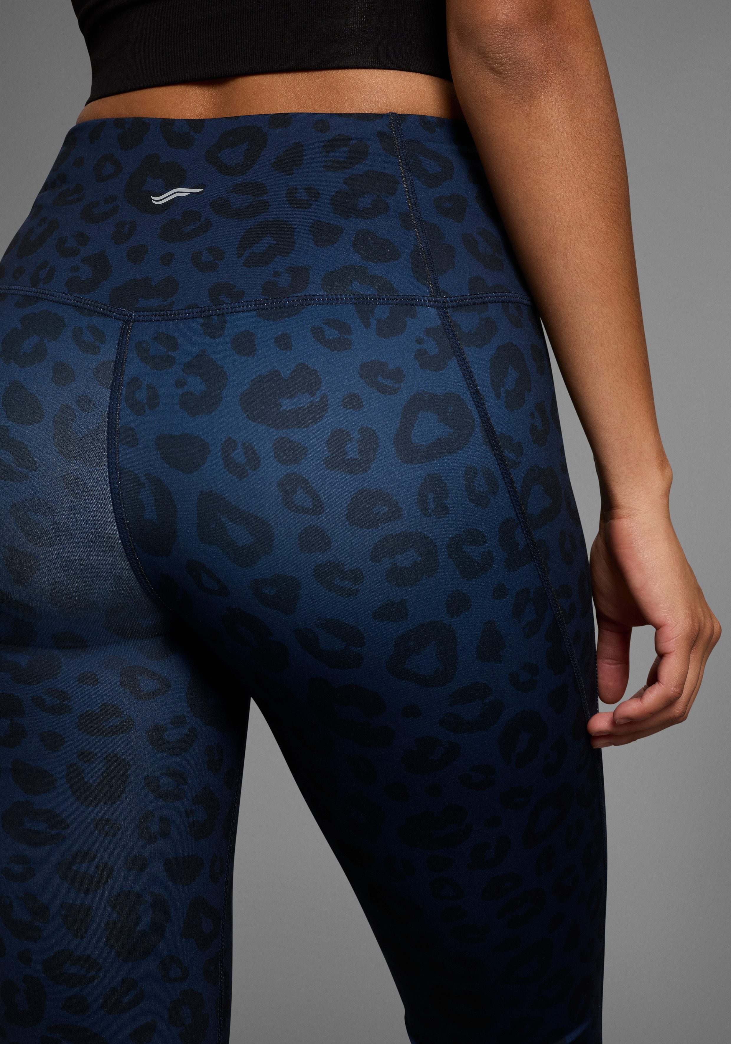 FAYN SPORTS Legging Reflector logo-print