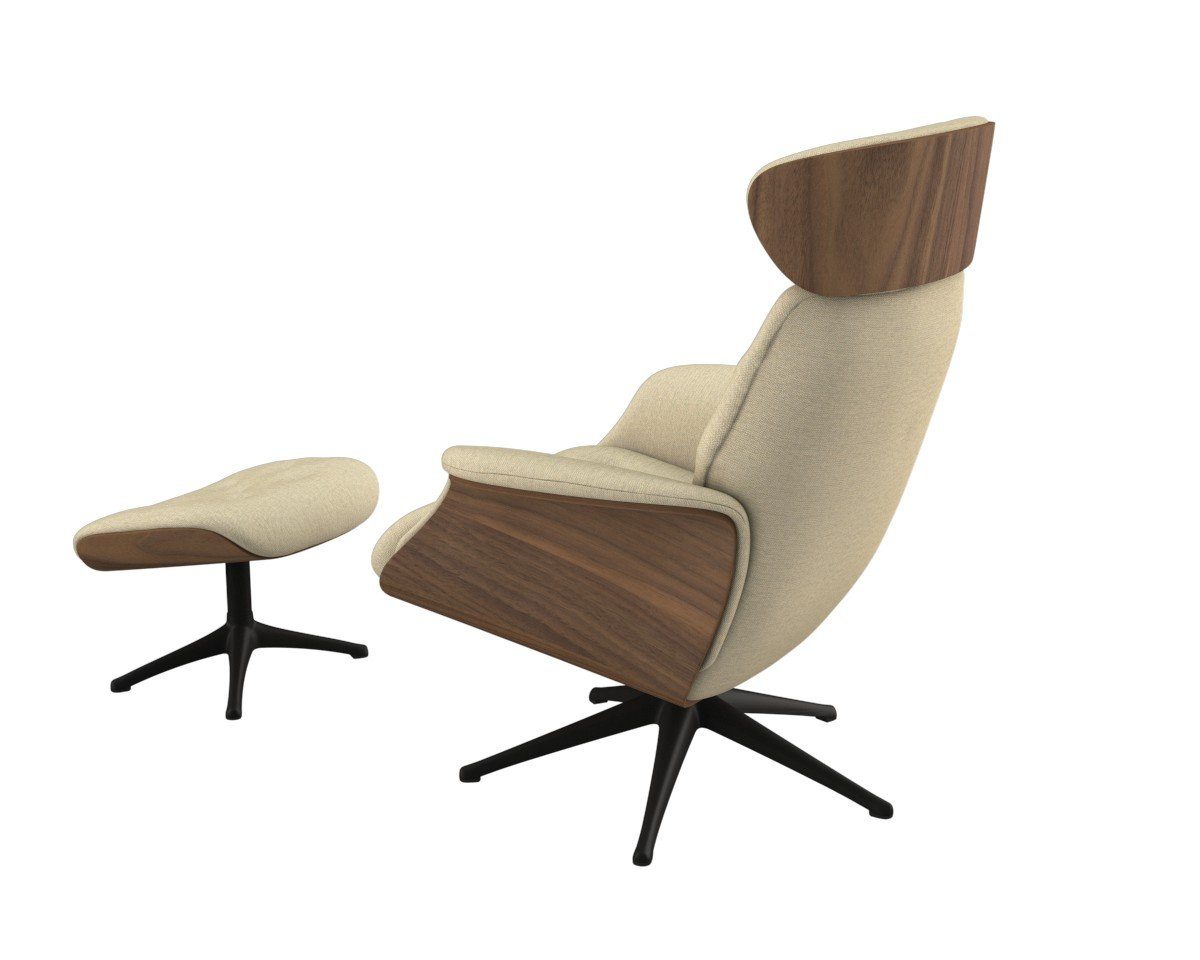 FLEXLUX Relaxfauteuil Volden, functionele stoel, gestoffeerde stoel, armleuningen, TV-fauteuil