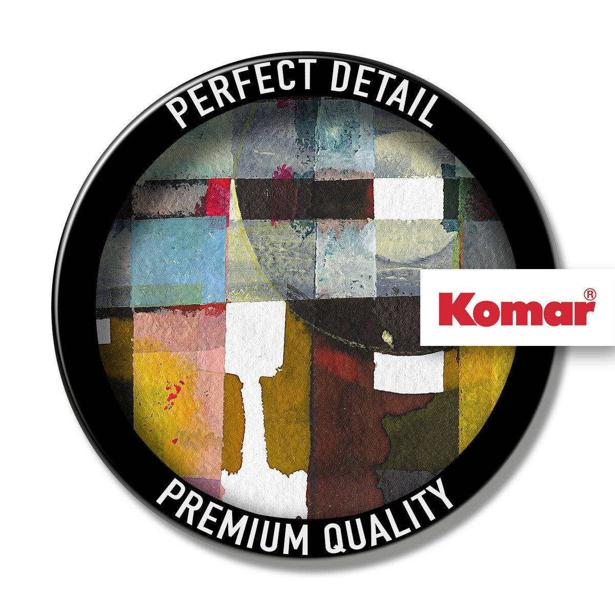Komar Artprint op linnen Lounge - Afmeting 60 x 90 cm Canvasdoek met echt houten frame (1 stuk)