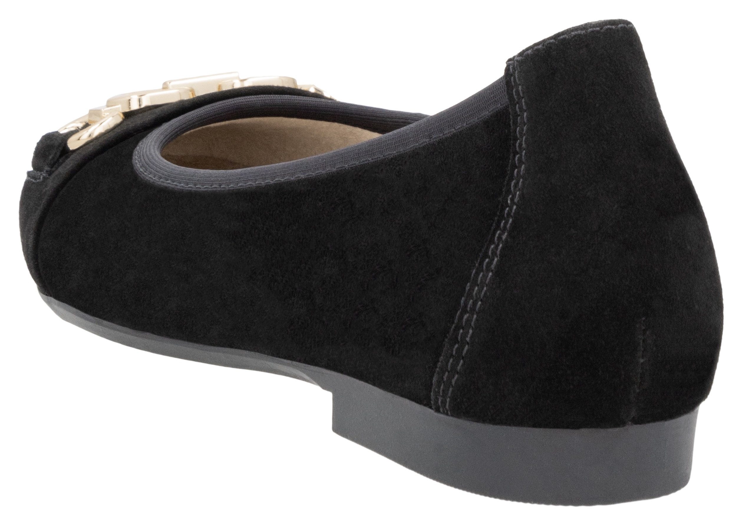 Remonte Ballerina's , blokhak, pumps, business schoen met sieraandeel