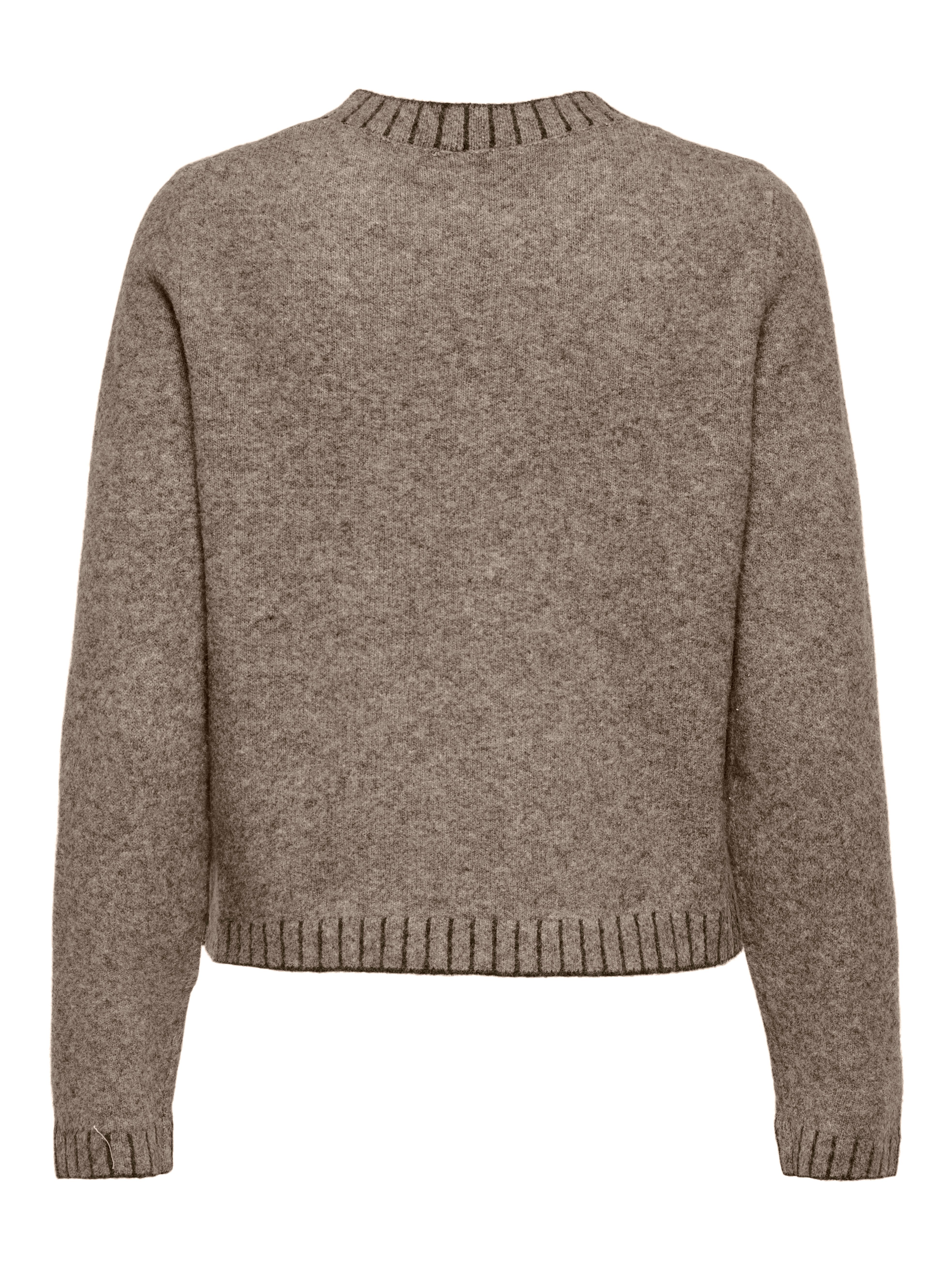 Only Gebreide trui ONLFINA LS STITCH O-NECK CC KNT
