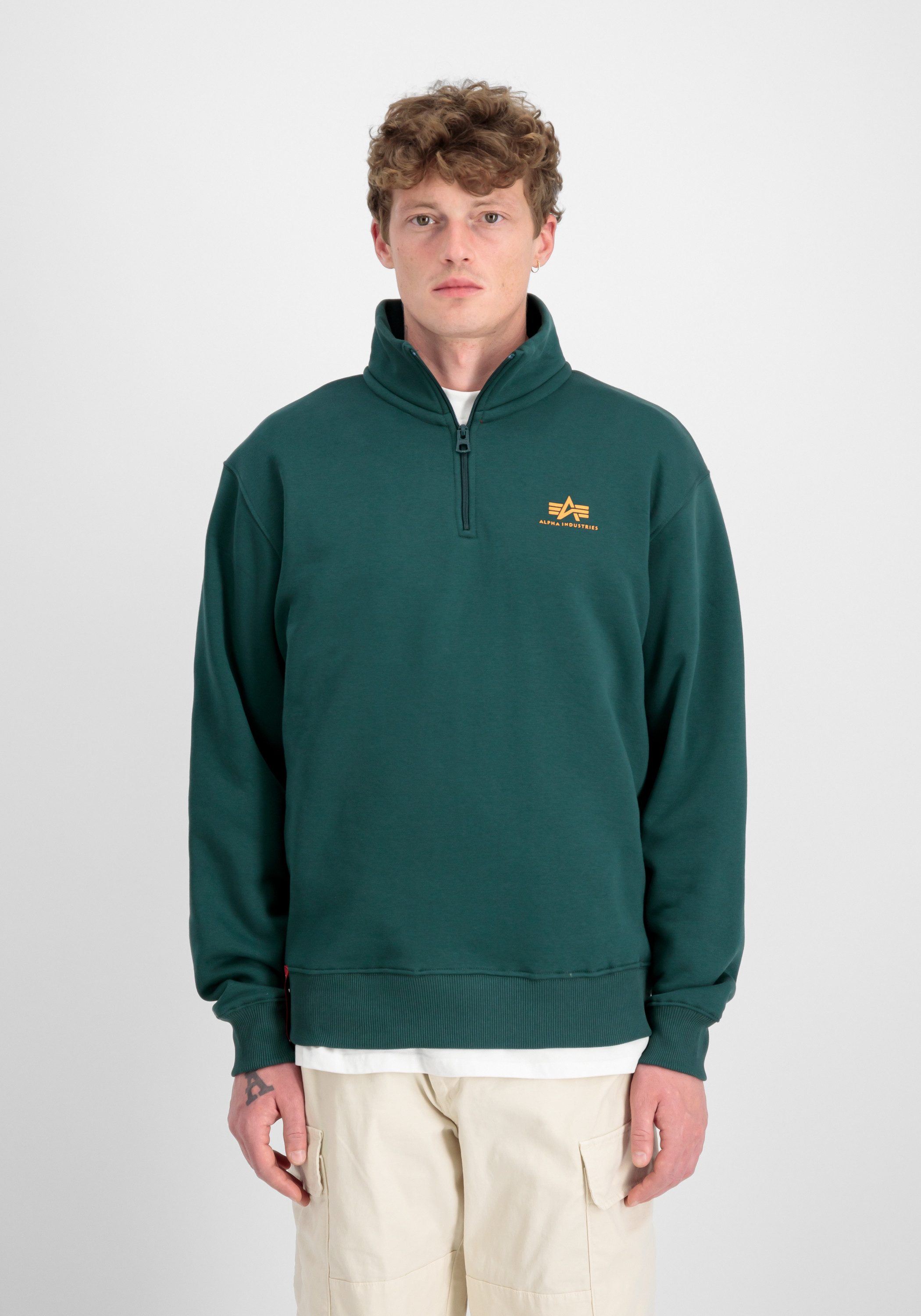 Alpha Industries Sweater Half Zip Sweatshirt SL