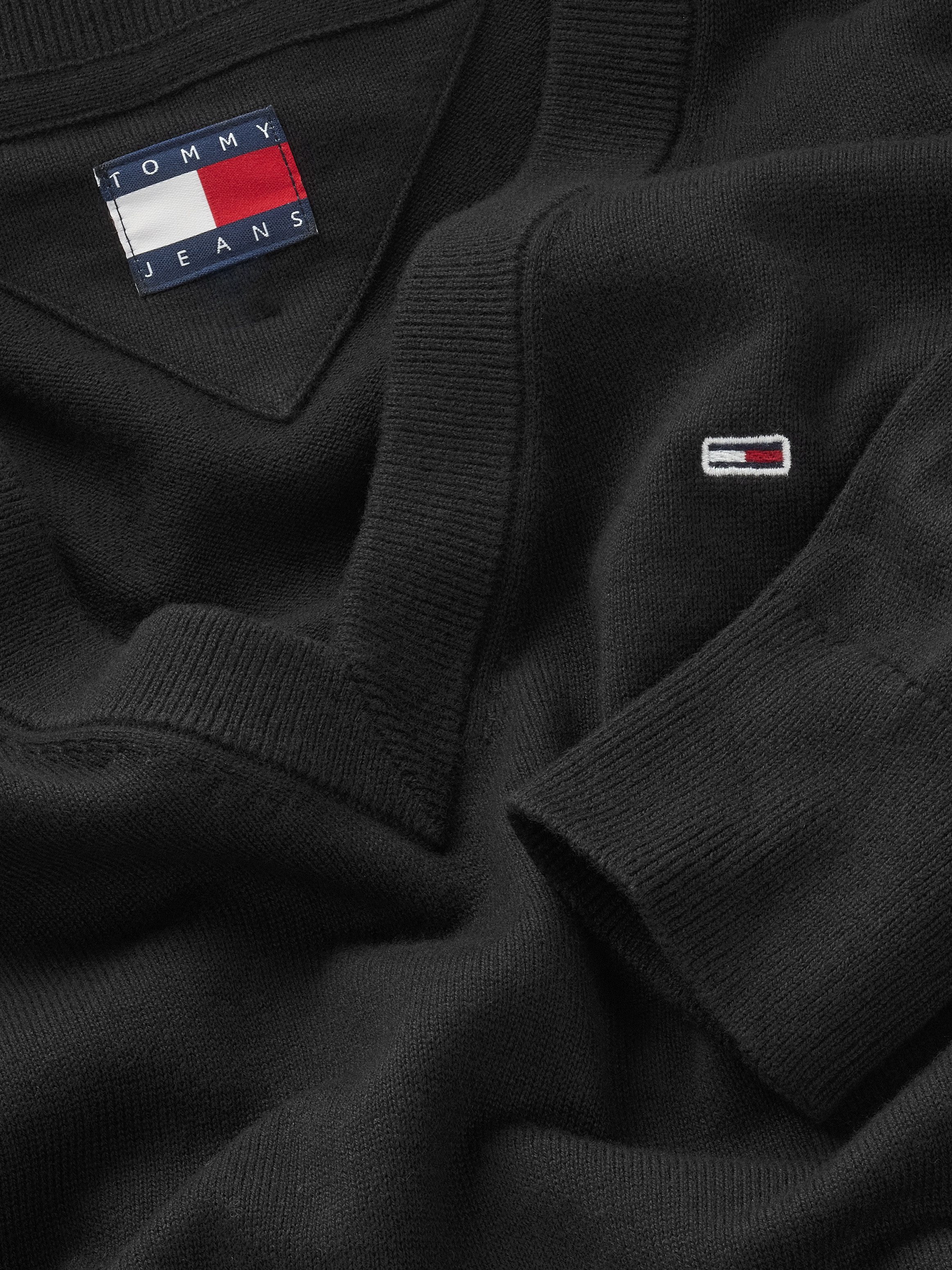 Tommy Jeans Curve Trui met V-hals TJW ESSENTIAL VNECK SWEATER EXT