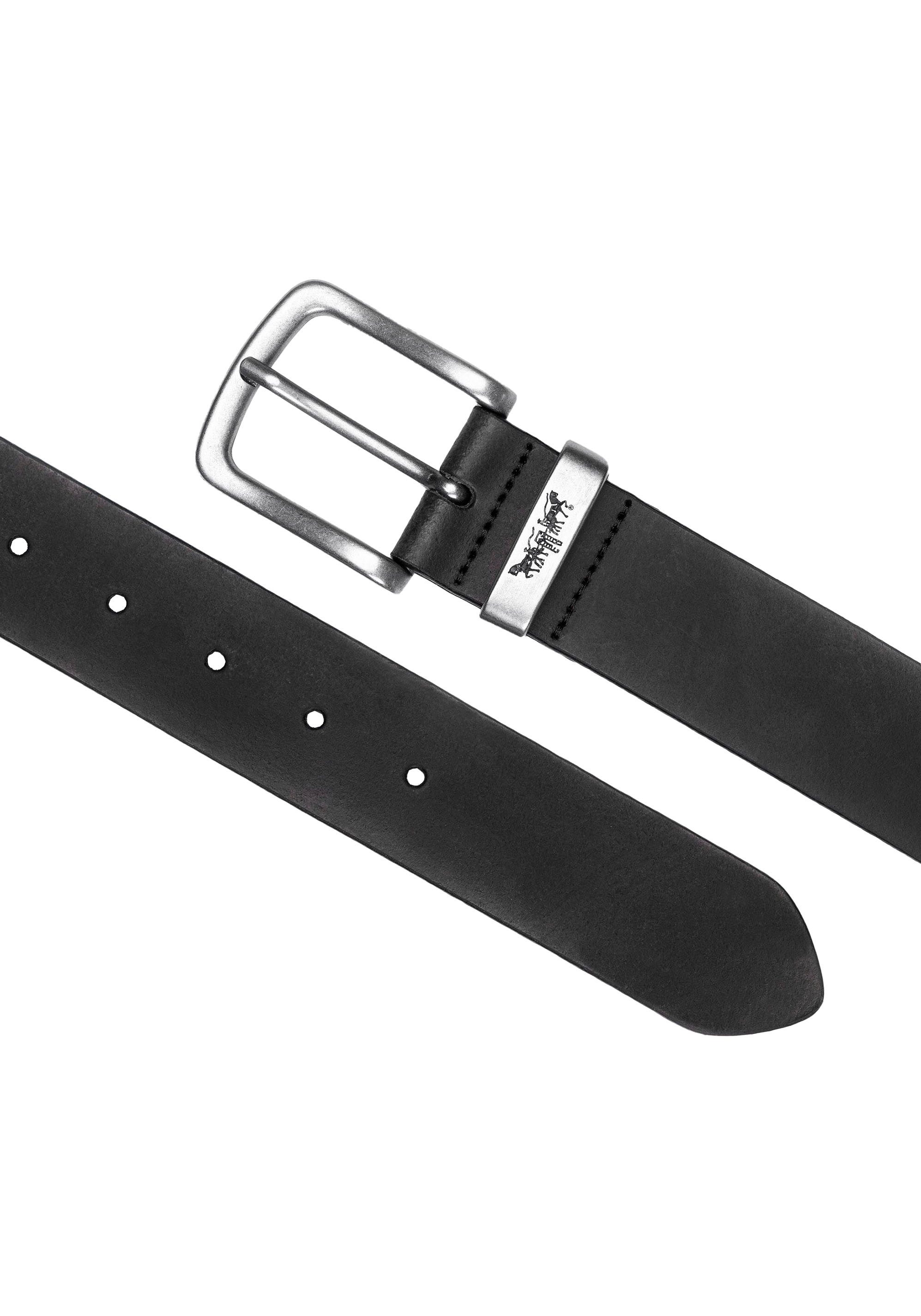Levi's® Leren riem METAL TWO HORSE KEEPER BELT
