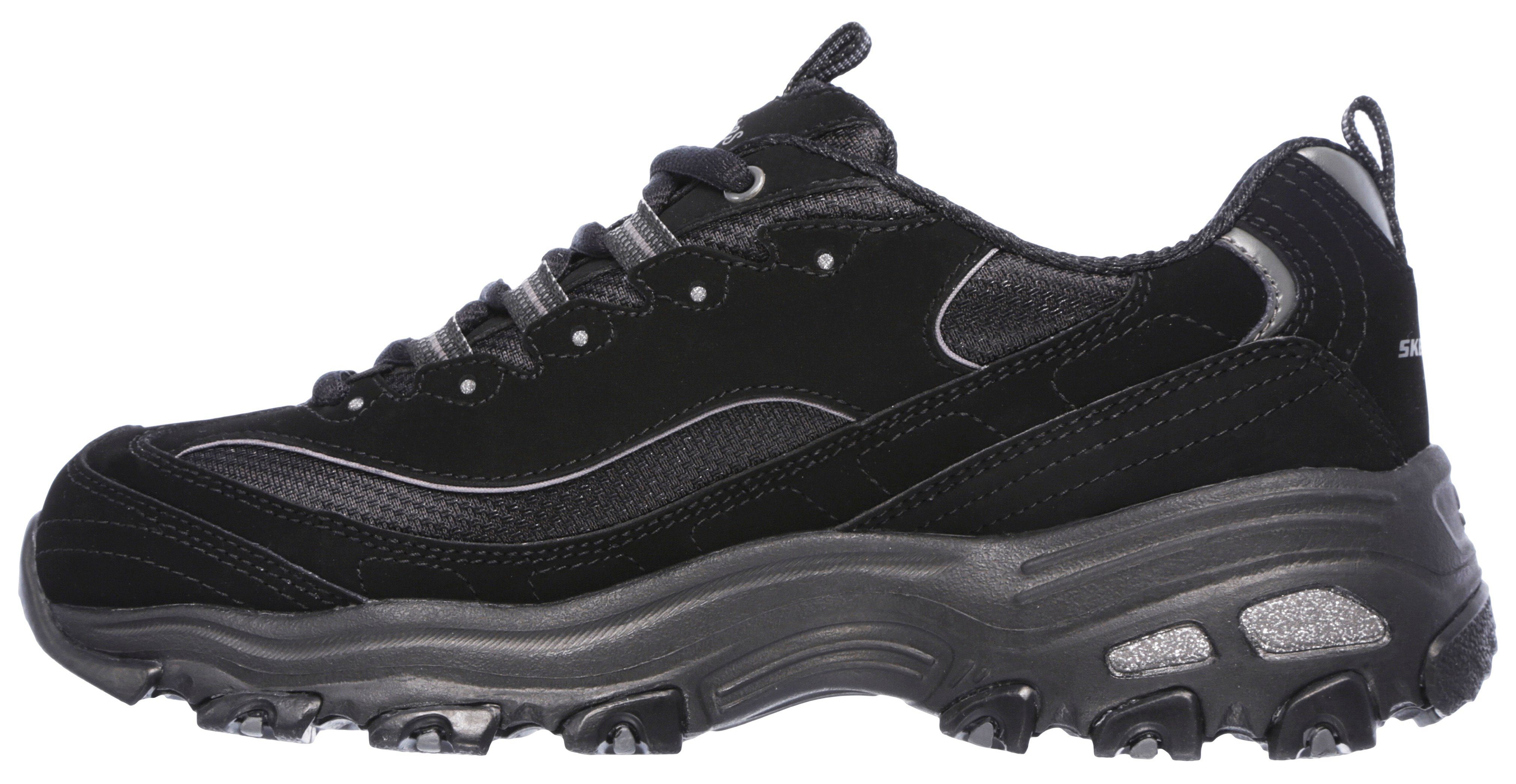 Skechers Sneakers D´Lites - Biggest Fan Vrijetijdsschoen, lage schoen, veterschoen in trendy chunky-stijl