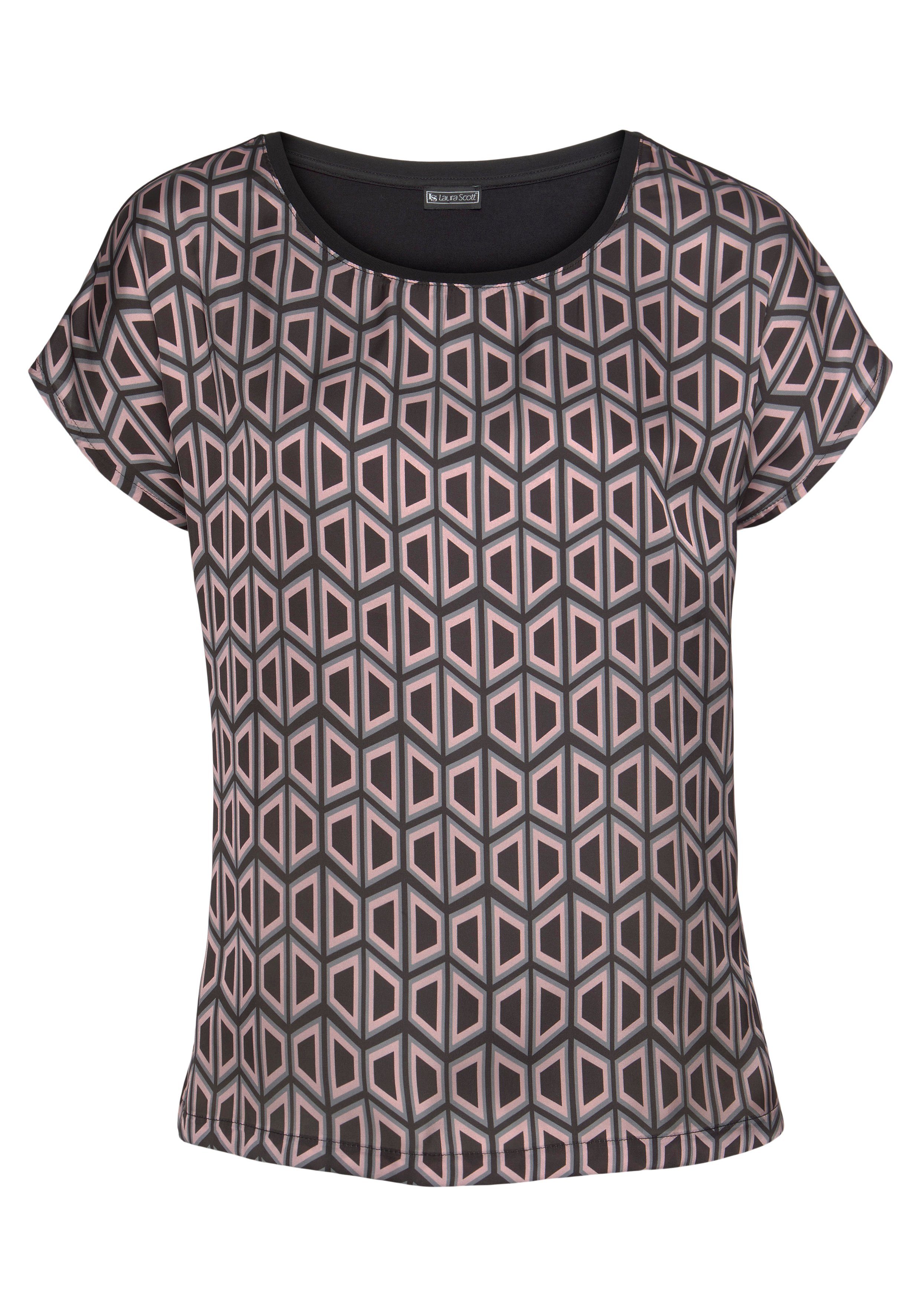 Laura Scott Shirtblouse van glanzend satijn