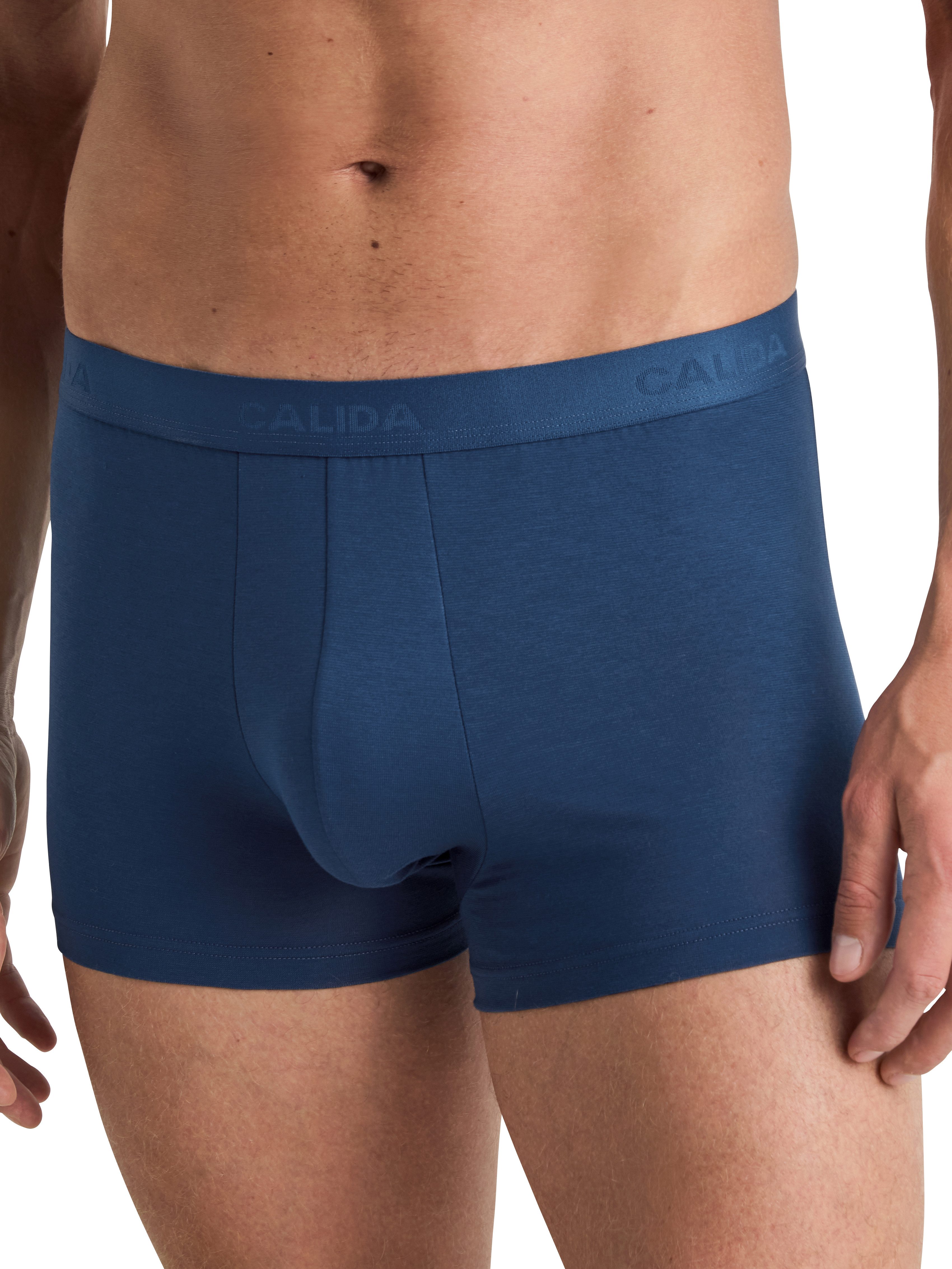 CALIDA Boxershort Evolution met logo-tekst en softband